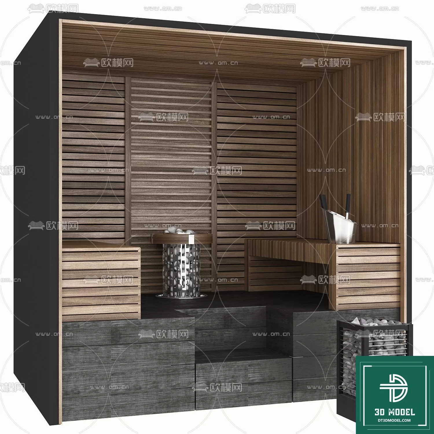SPA – SAUNA – 3DMODELS – 032