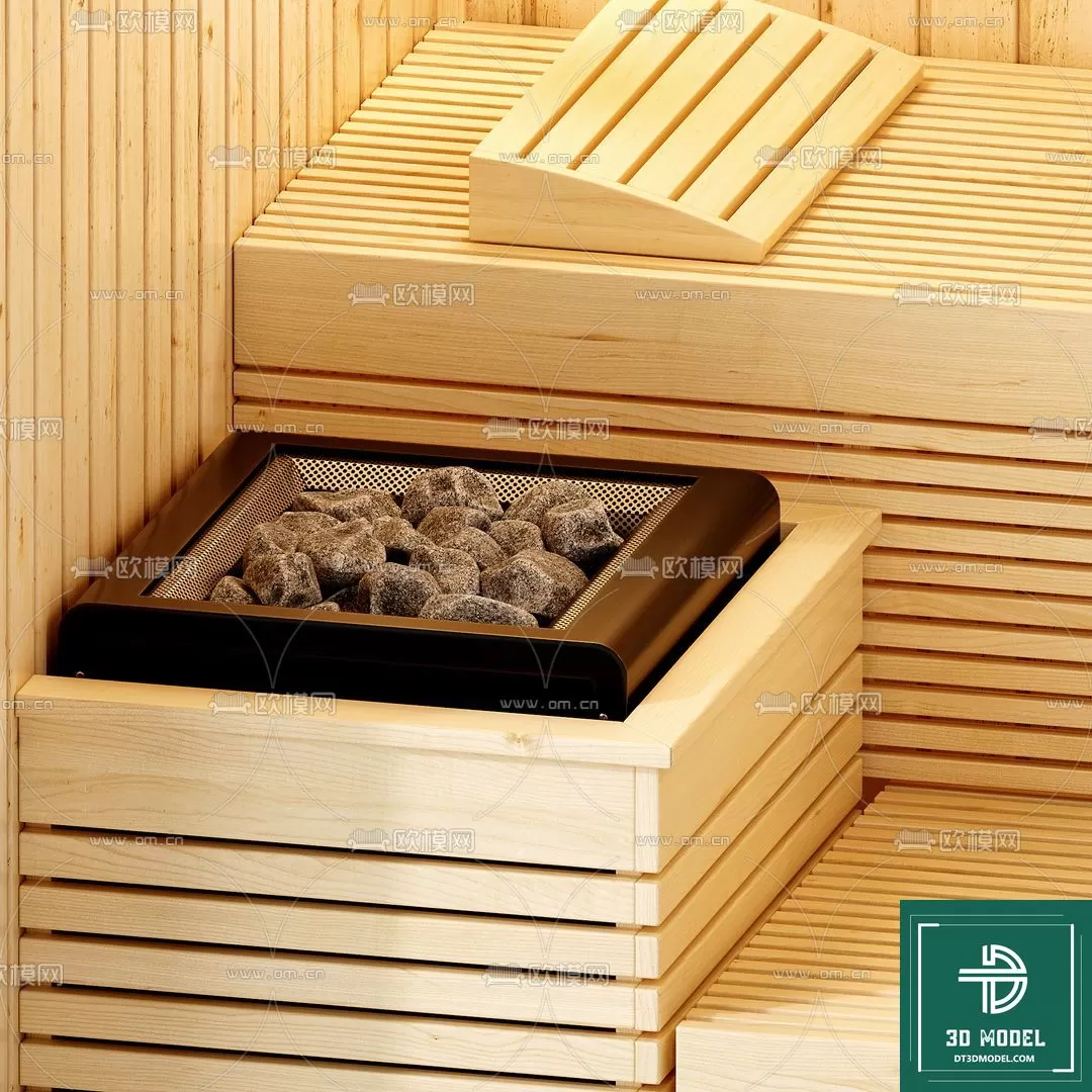 SPA – SAUNA – 3DMODELS – 033