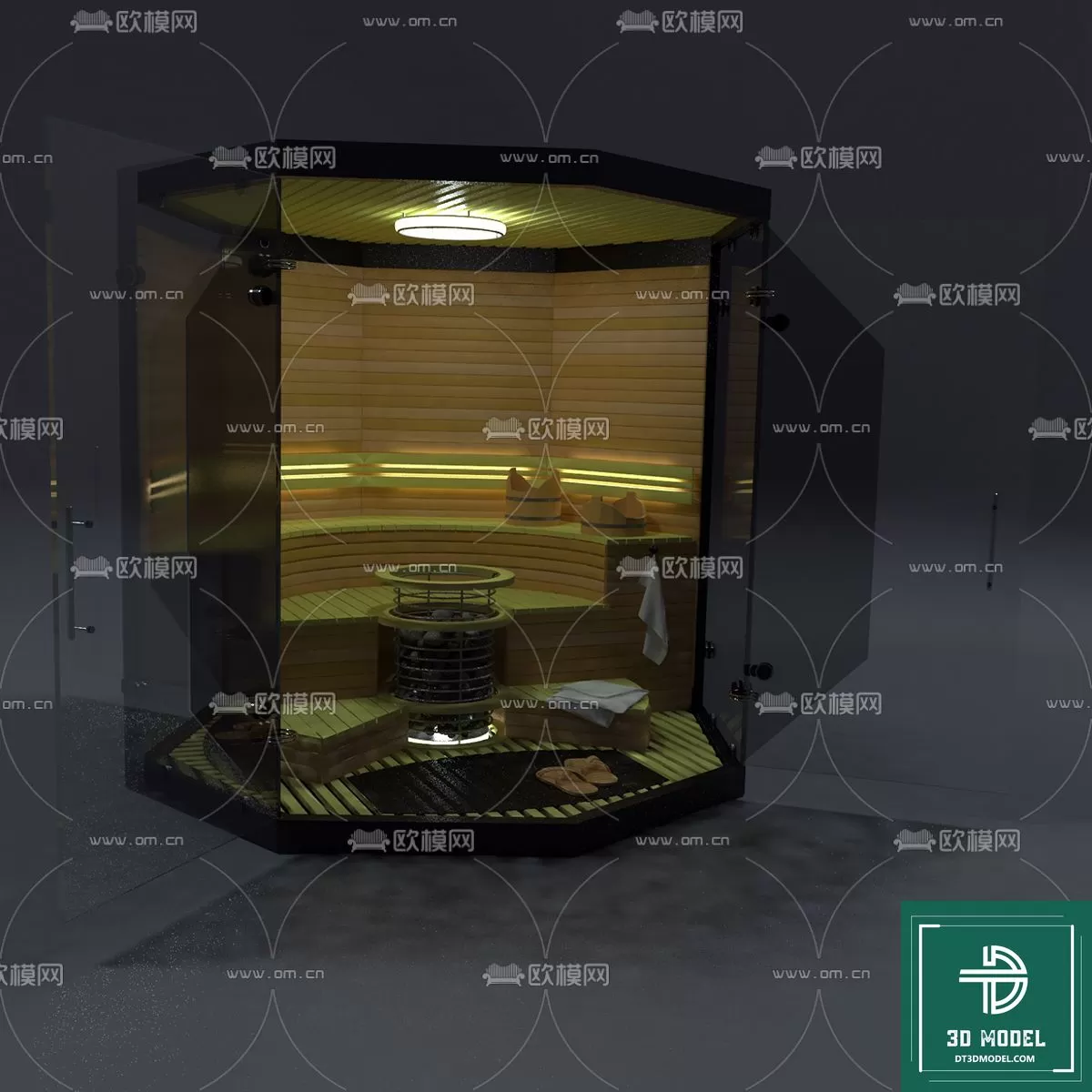 SPA – SAUNA – 3DMODELS – 034