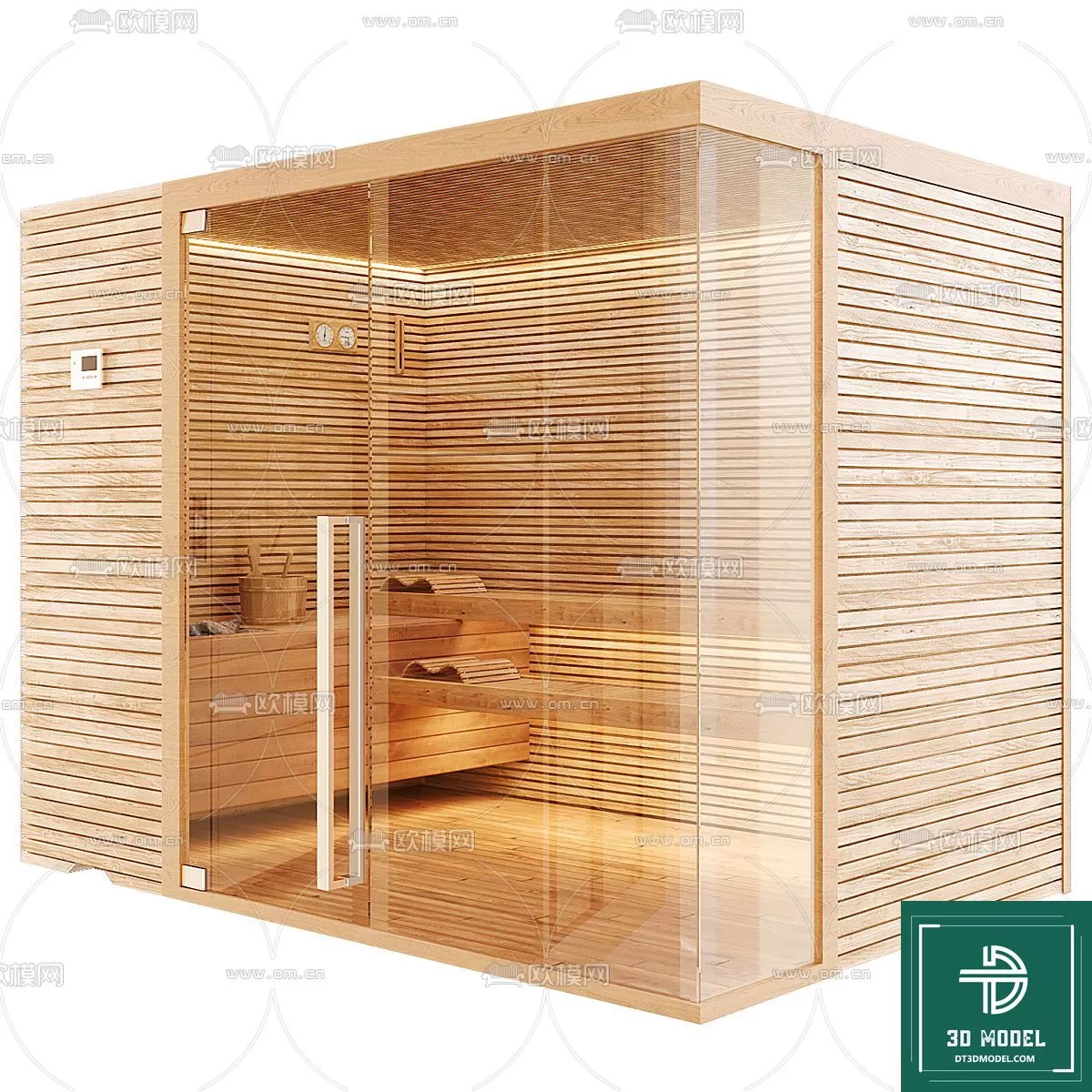 SPA – SAUNA – 3DMODELS – 056