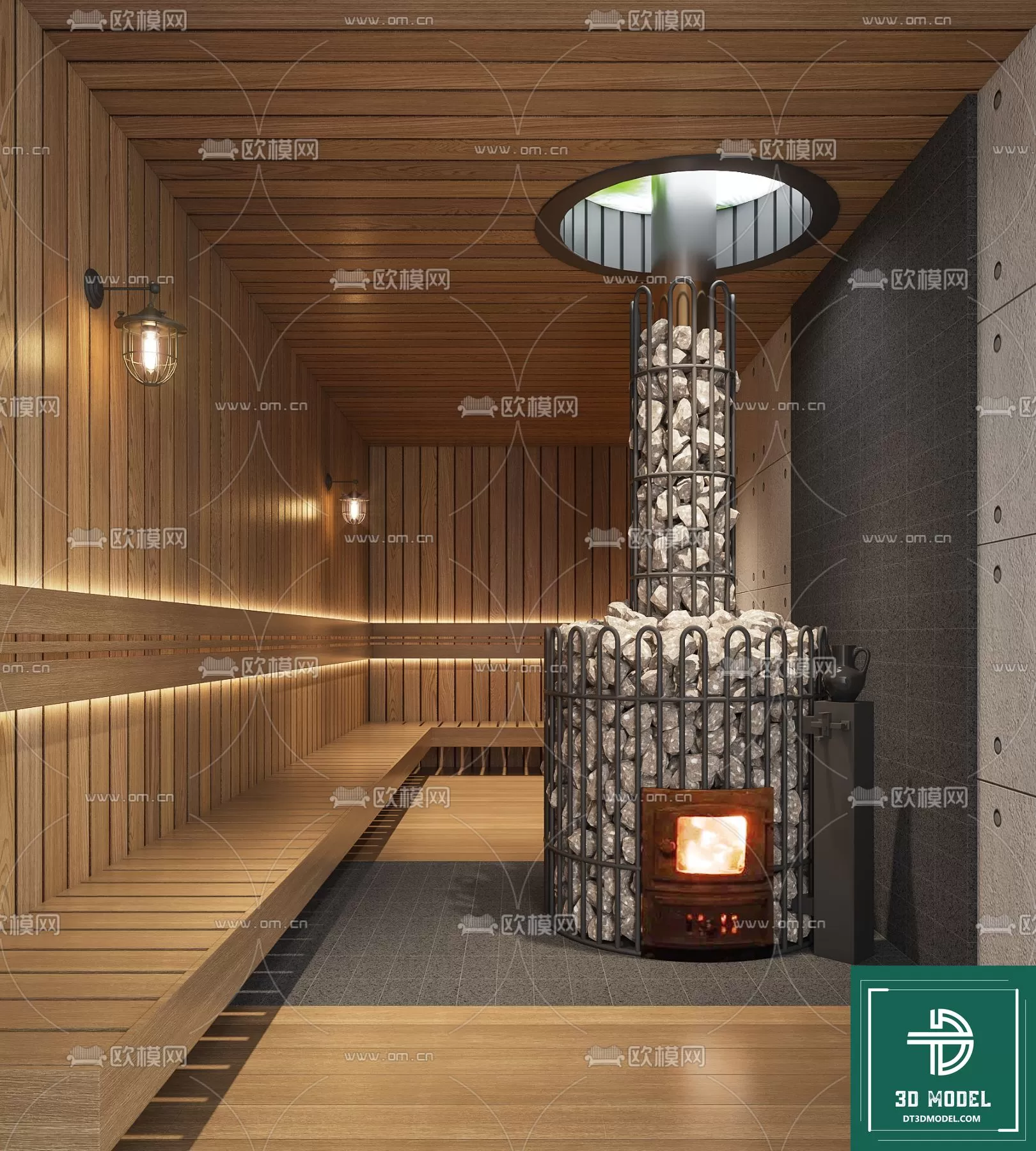 SPA – SAUNA – 3DMODELS – 059