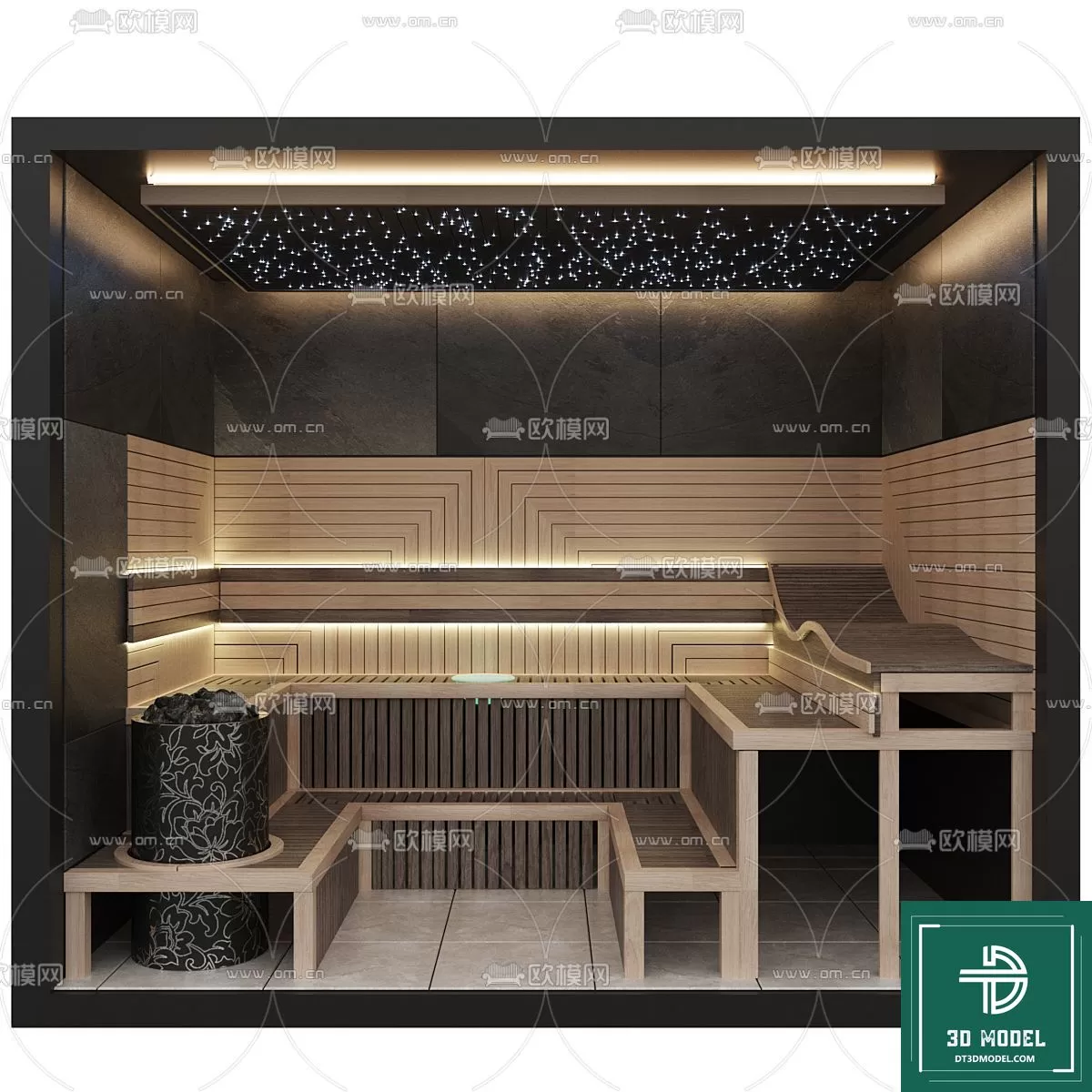 SPA – SAUNA – 3DMODELS – 060
