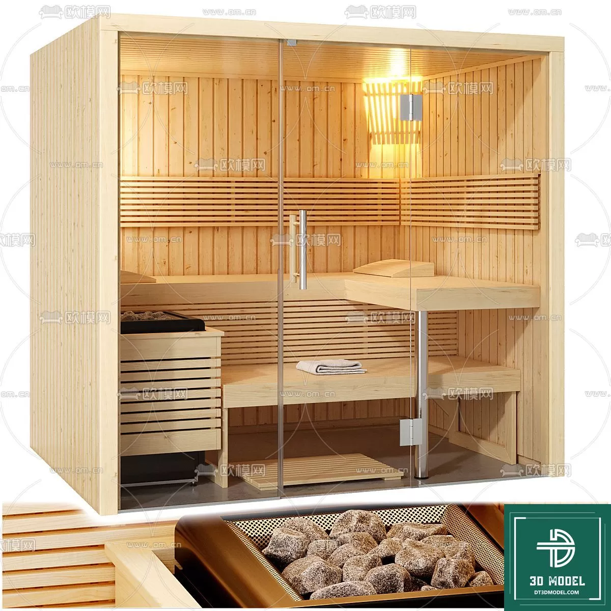 SPA – SAUNA – 3DMODELS – 061