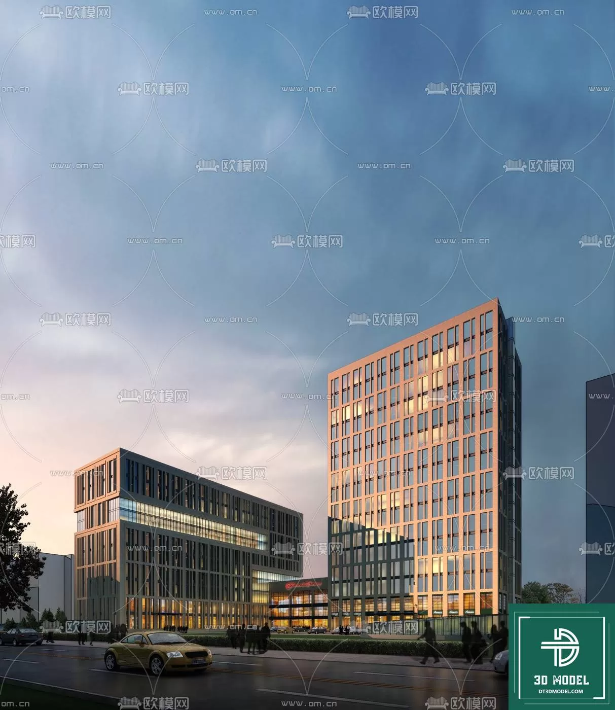 BUILDING 3D MODELS – EXTERIOR – 3D – 007