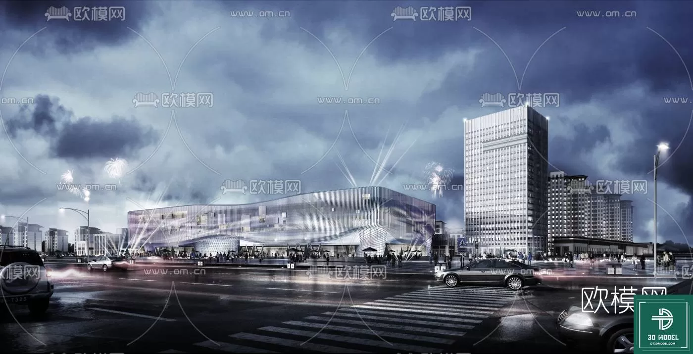 BUILDING 3D MODELS – EXTERIOR – 3D – 008