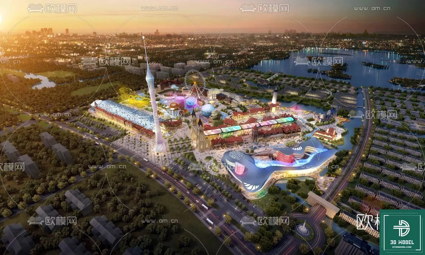 BUILDING 3D MODELS – EXTERIOR – 3D – 014