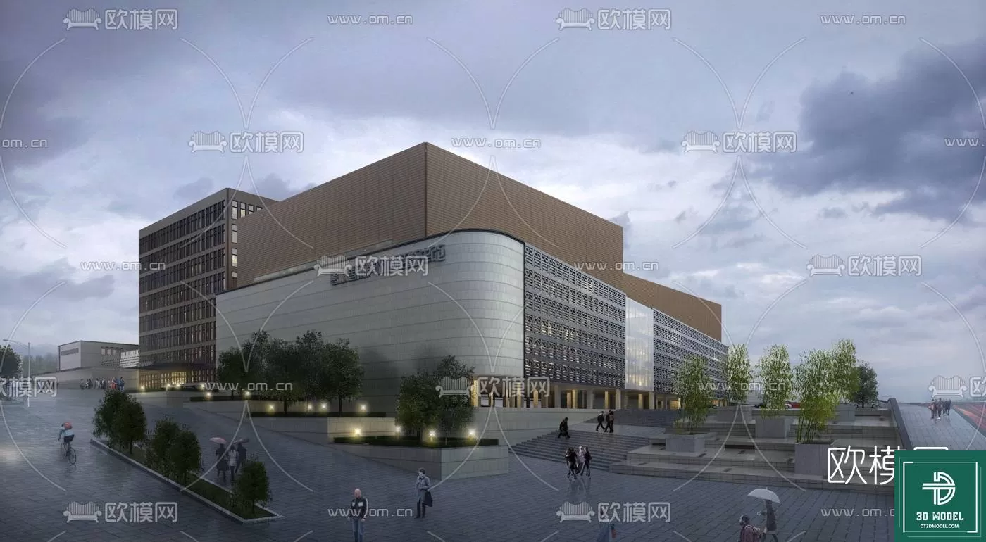 BUILDING 3D MODELS – EXTERIOR – 3D – 017