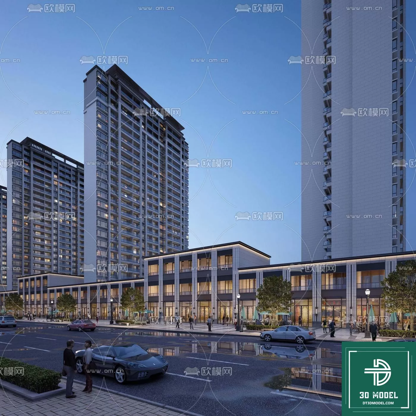 BUILDING 3D MODELS – EXTERIOR – 3D – 026