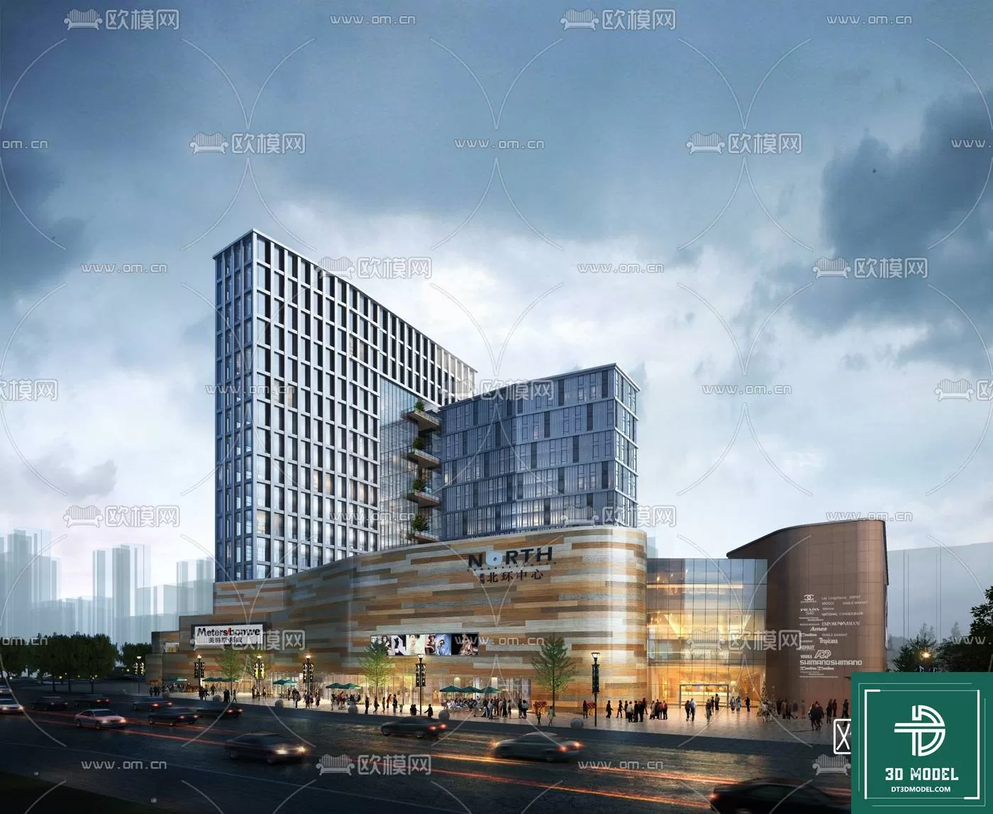 BUILDING 3D MODELS – EXTERIOR – 3D – 028