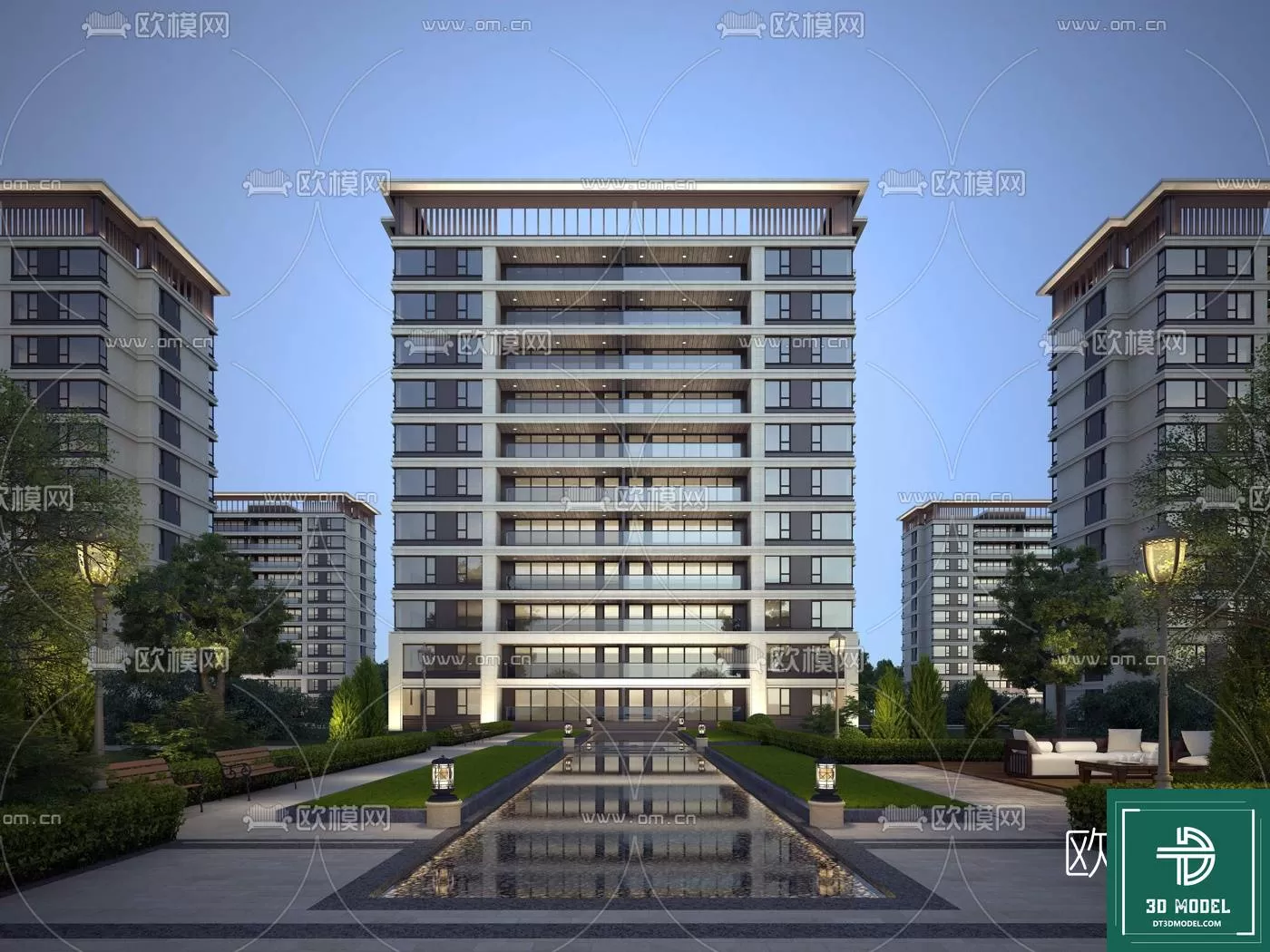 BUILDING 3D MODELS – EXTERIOR – 3D – 029