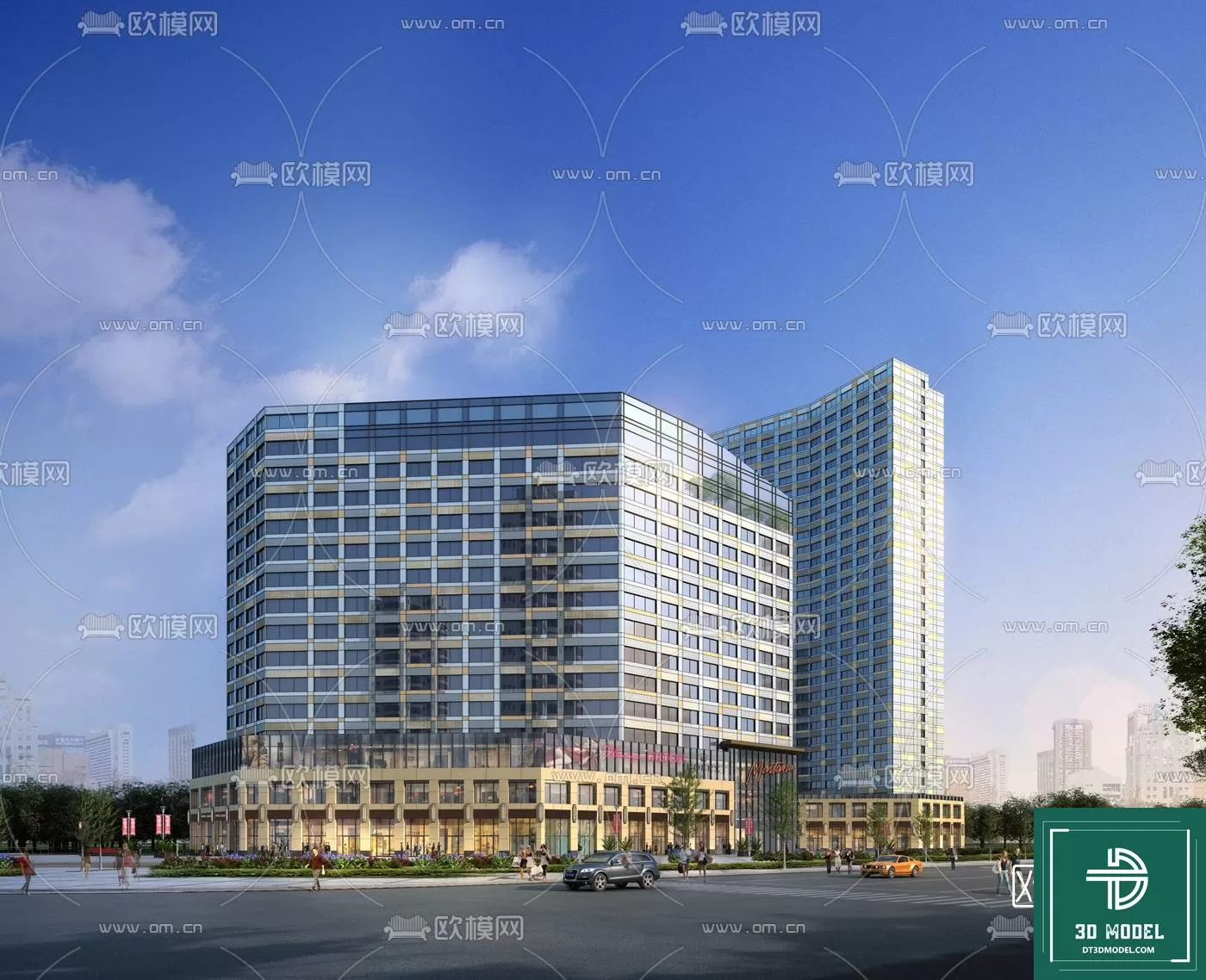 BUILDING 3D MODELS – EXTERIOR – 3D – 031