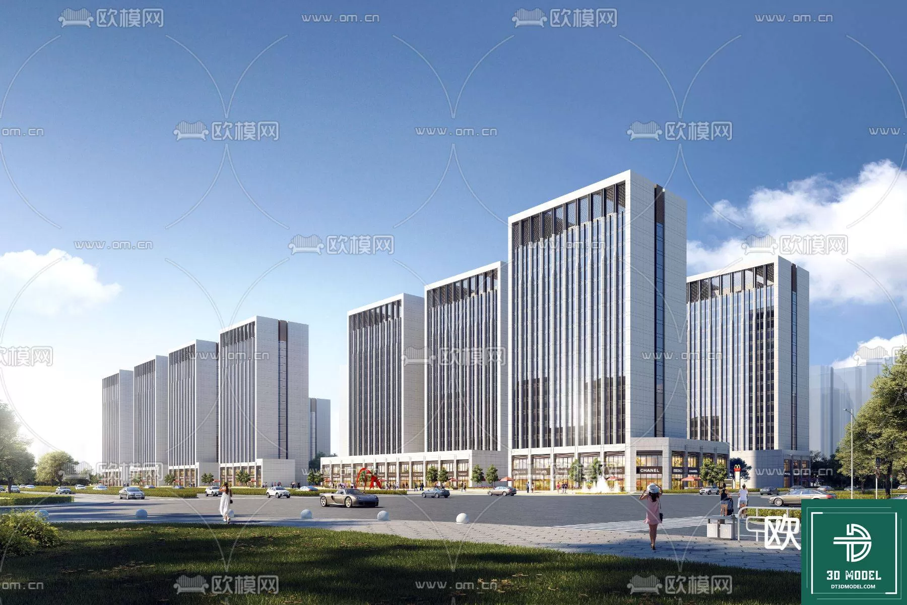 BUILDING 3D MODELS – EXTERIOR – 3D – 032