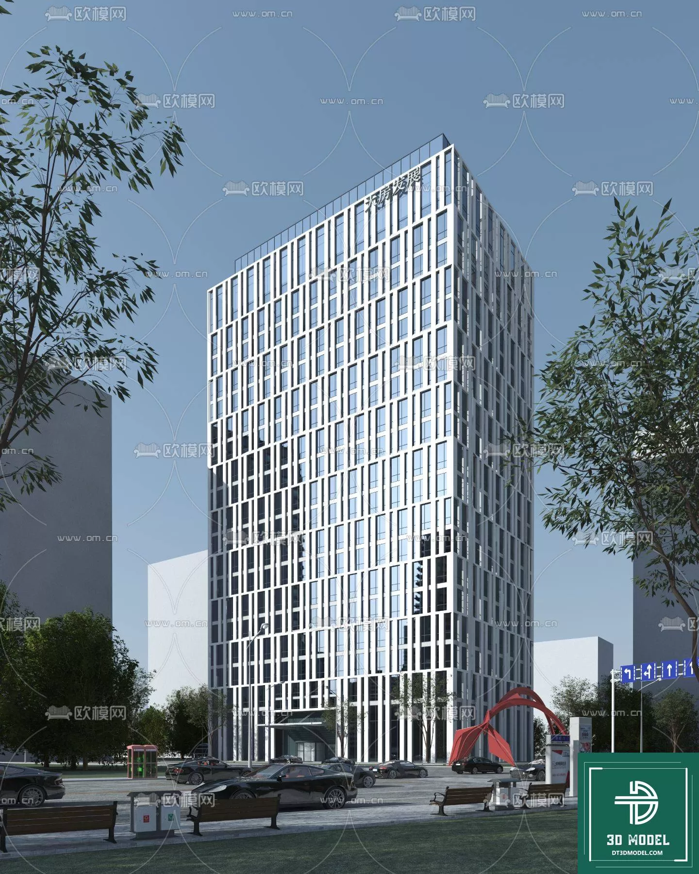 BUILDING 3D MODELS – EXTERIOR – 3D – 033