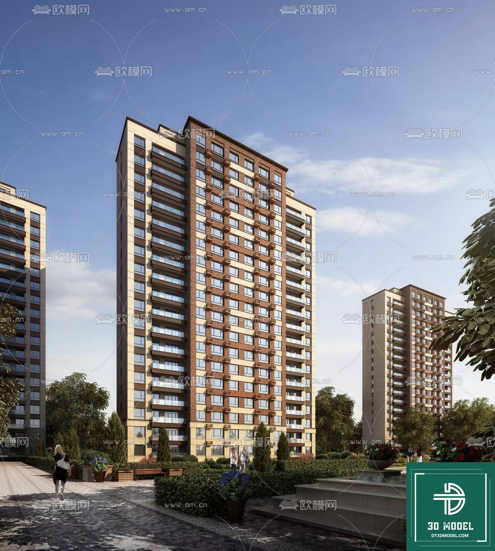 BUILDING 3D MODELS – EXTERIOR – 3D – 035