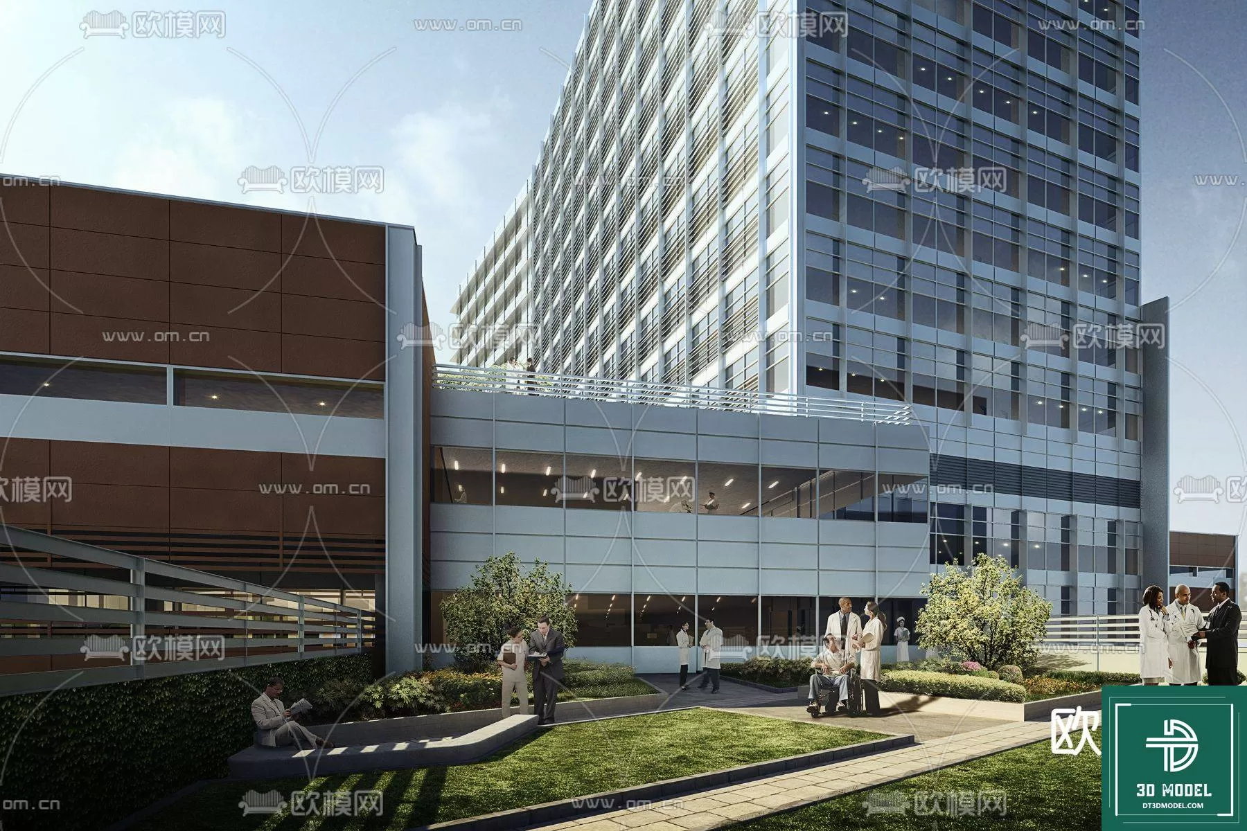 BUILDING 3D MODELS – EXTERIOR – 3D – 037