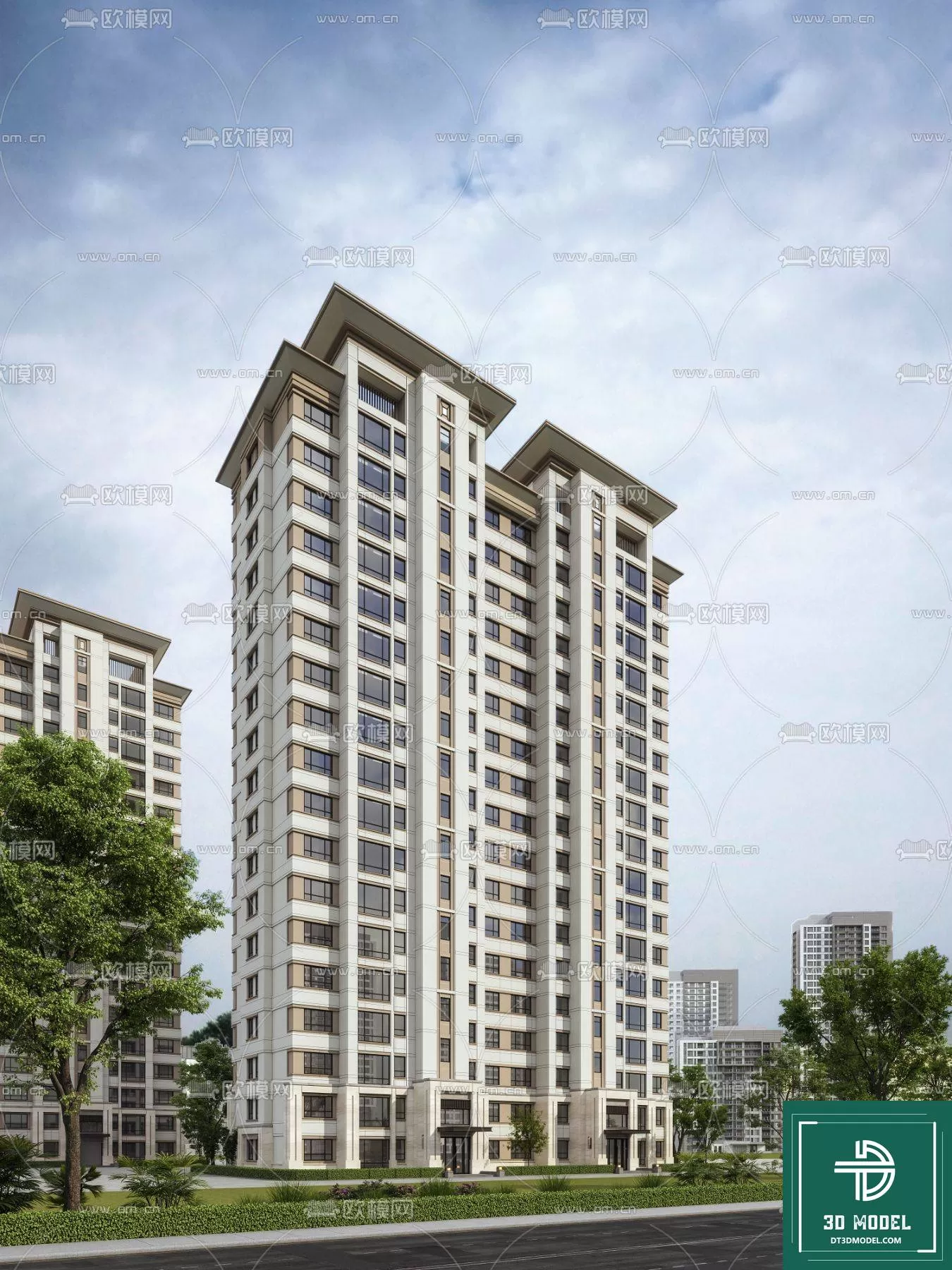 BUILDING 3D MODELS – EXTERIOR – 3D – 038