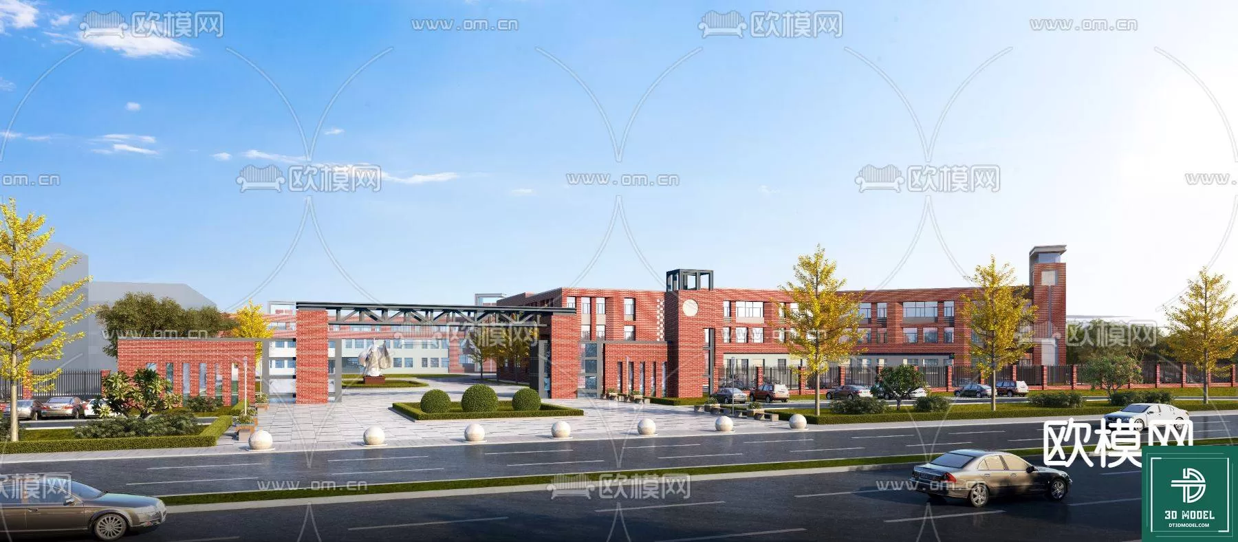 BUILDING 3D MODELS – EXTERIOR – 3D – 040