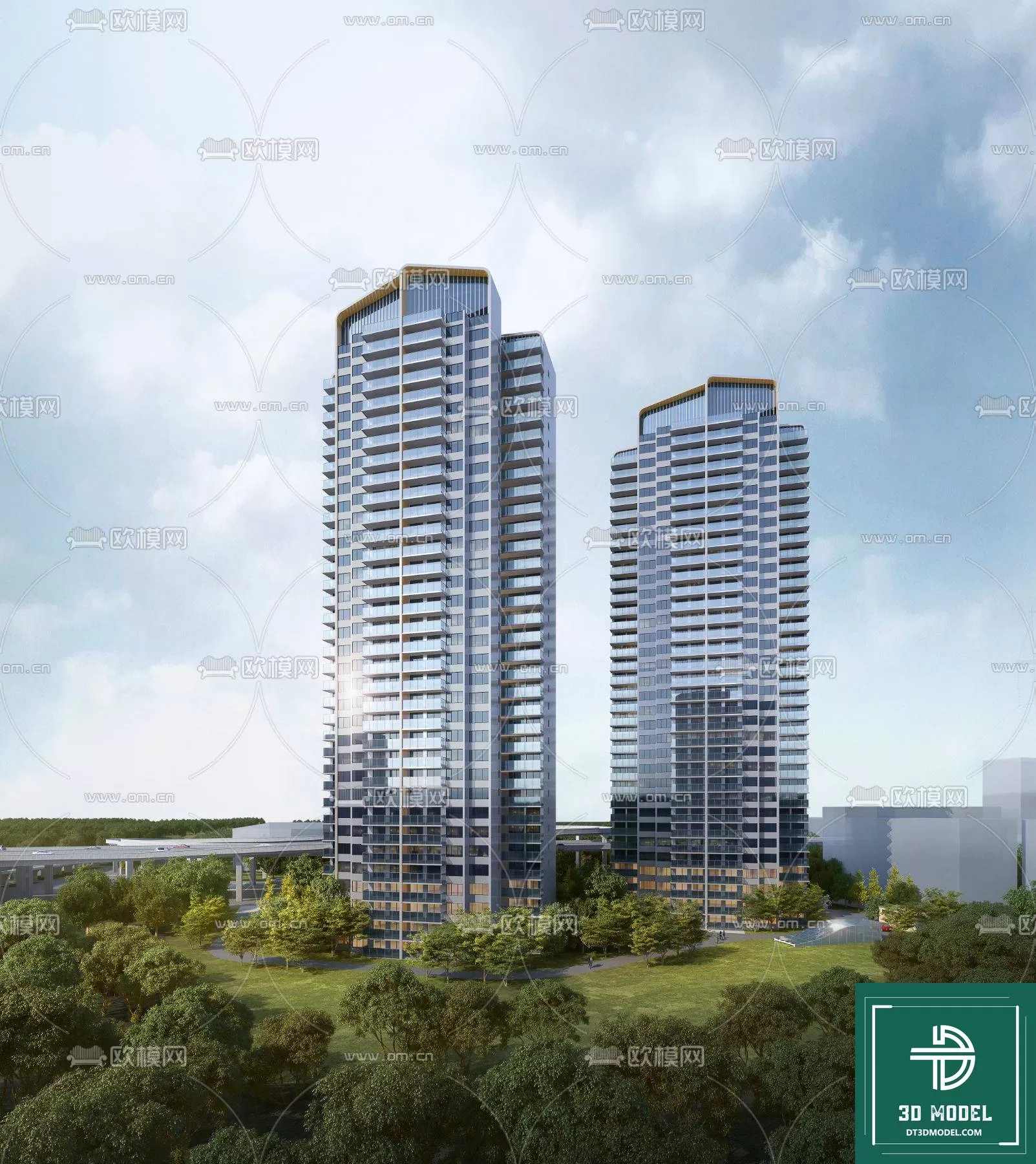 BUILDING 3D MODELS – EXTERIOR – 3D – 041