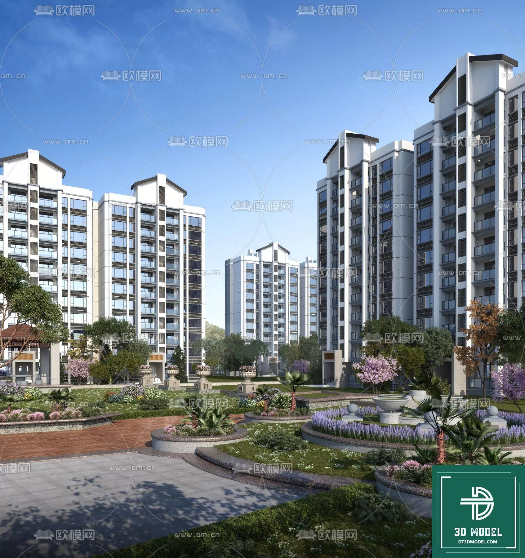 BUILDING 3D MODELS – EXTERIOR – 3D – 045