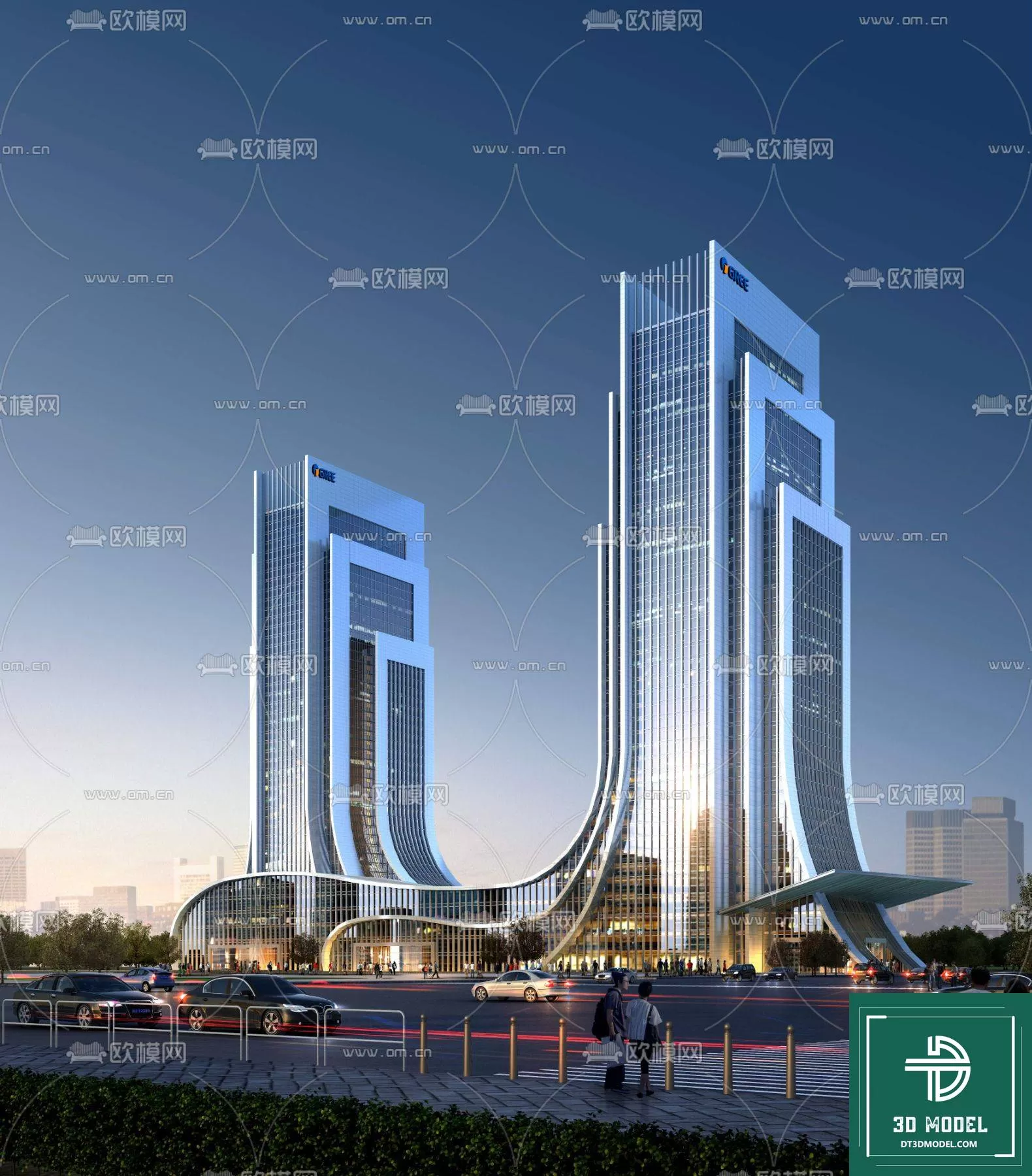 BUILDING 3D MODELS – EXTERIOR – 3D – 046