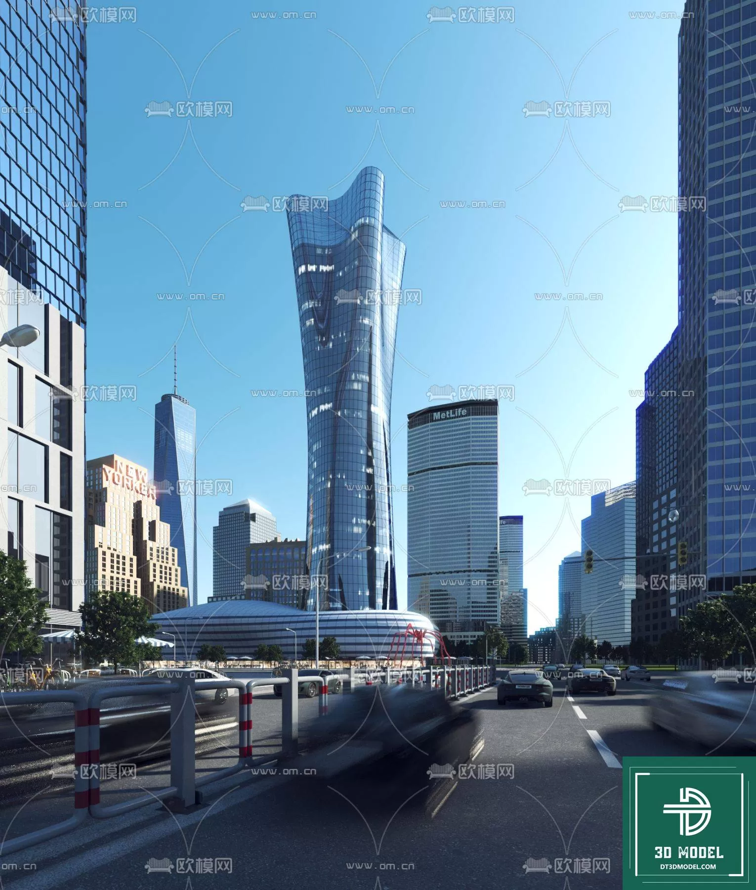 BUILDING 3D MODELS – EXTERIOR – 3D – 048