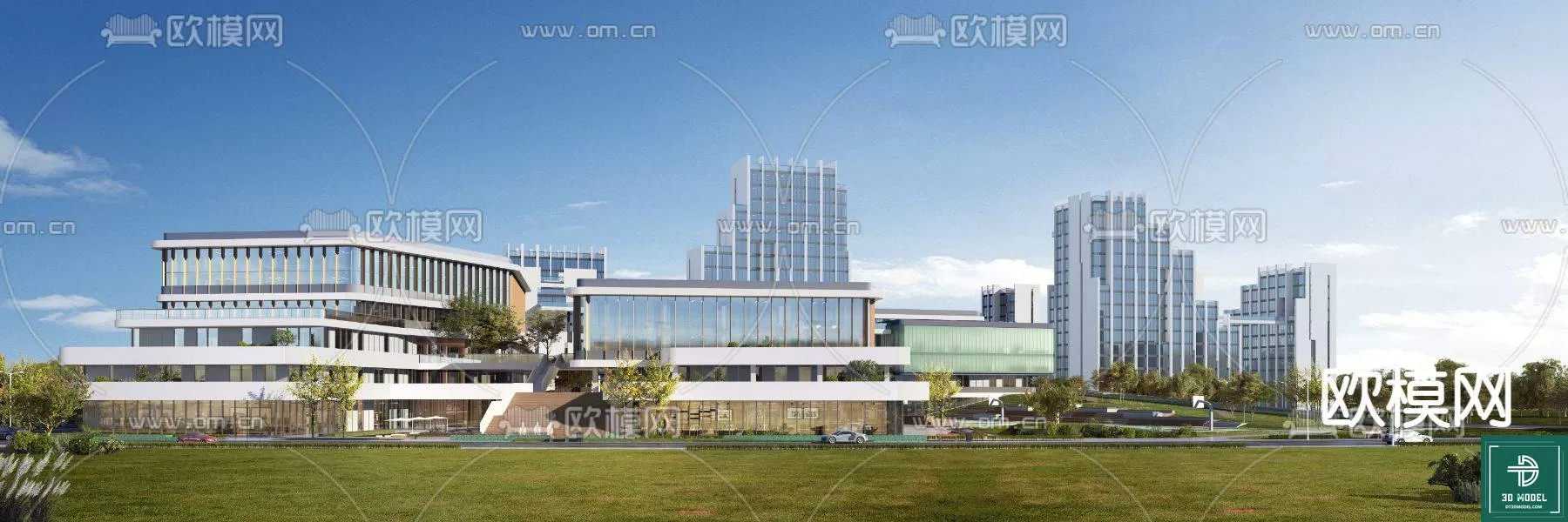 BUILDING 3D MODELS – EXTERIOR – 3D – 050