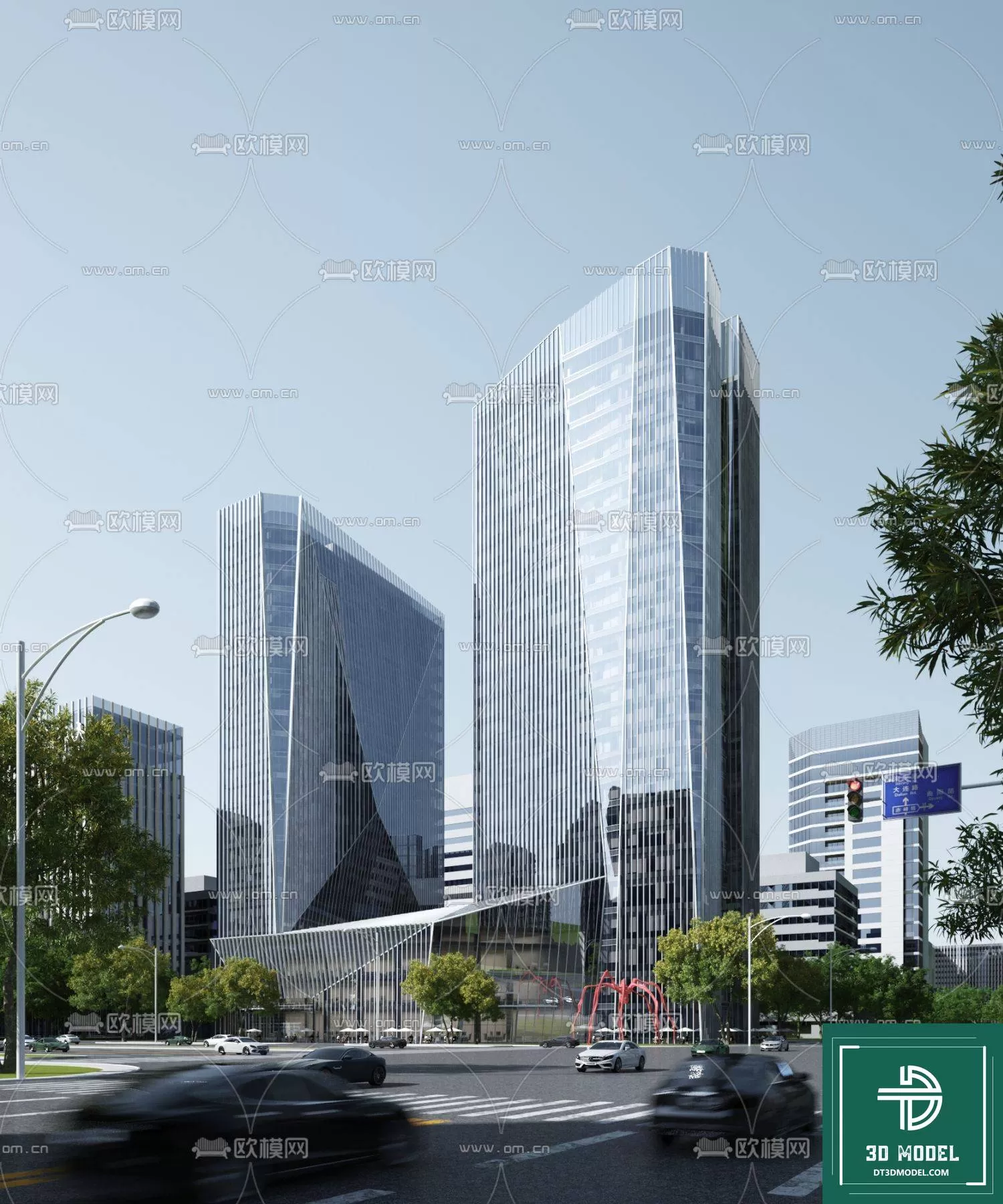 BUILDING 3D MODELS – EXTERIOR – 3D – 051