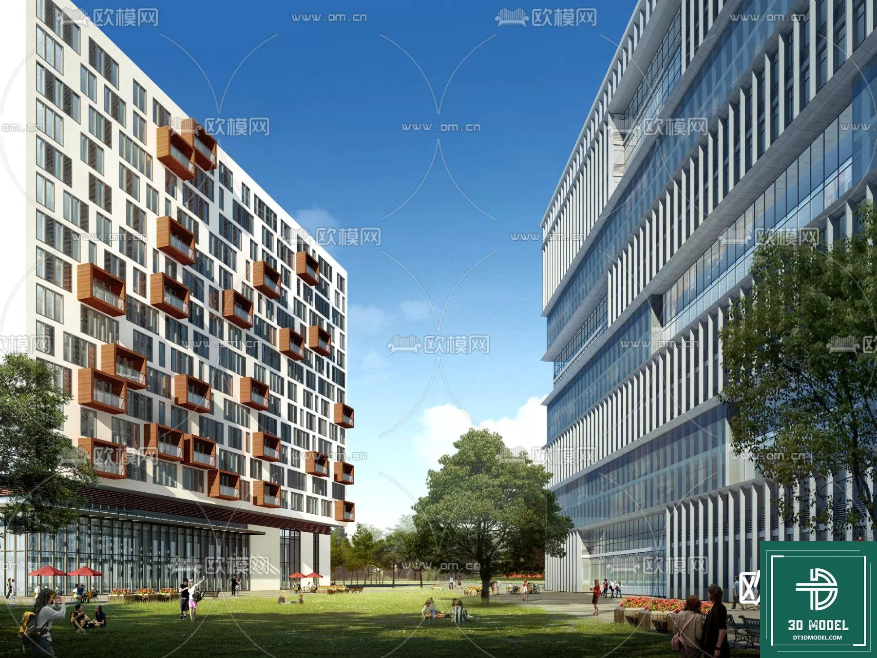 BUILDING 3D MODELS – EXTERIOR – 3D – 052