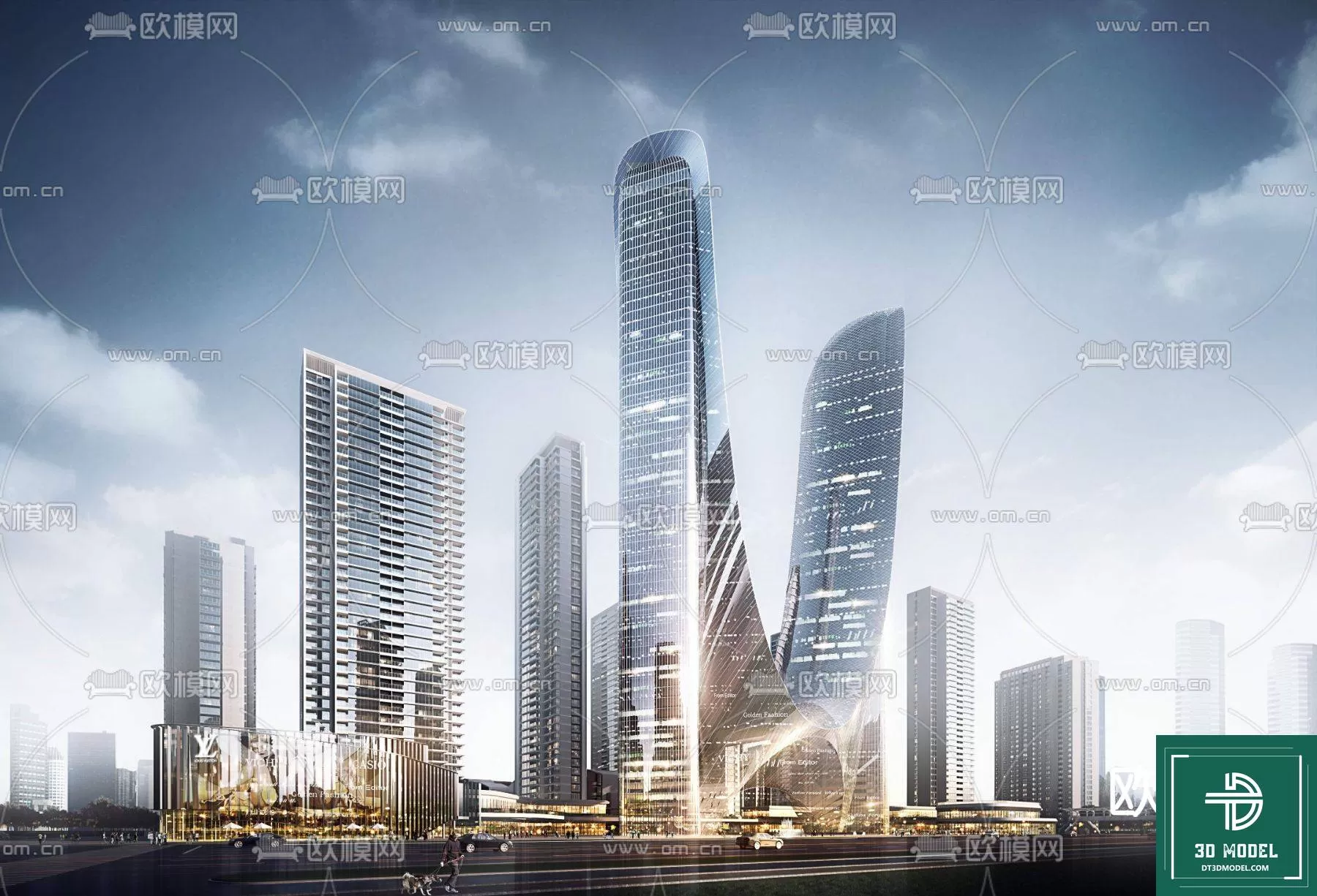 BUILDING 3D MODELS – EXTERIOR – 3D – 057