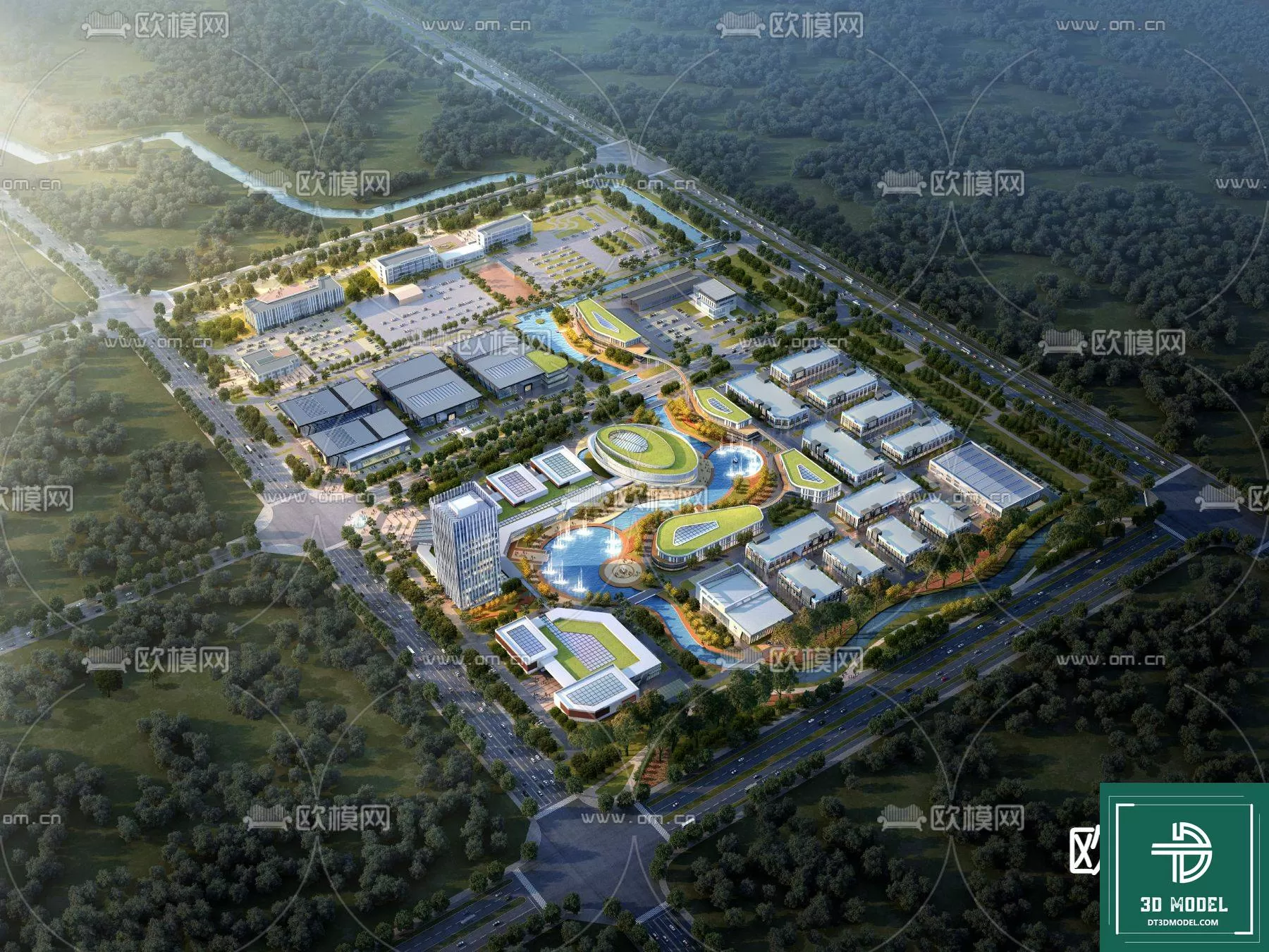 BUILDING 3D MODELS – EXTERIOR – 3D – 058