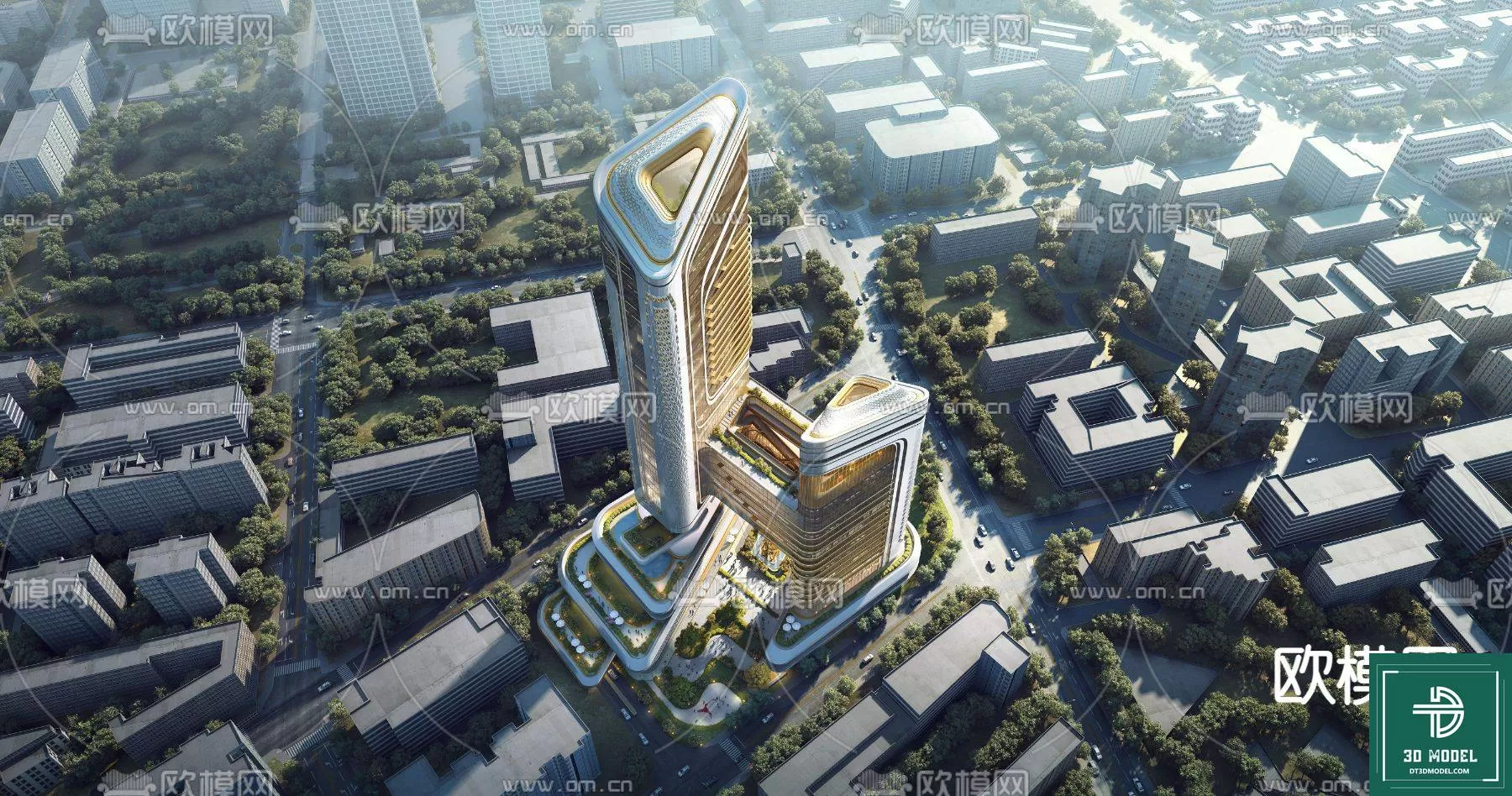 BUILDING 3D MODELS – EXTERIOR – 3D – 059