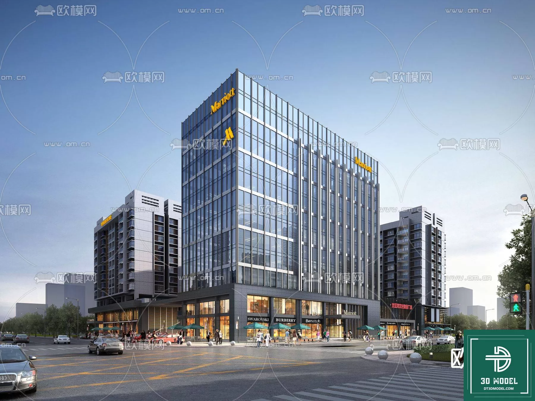 BUILDING 3D MODELS – EXTERIOR – 3D – 061