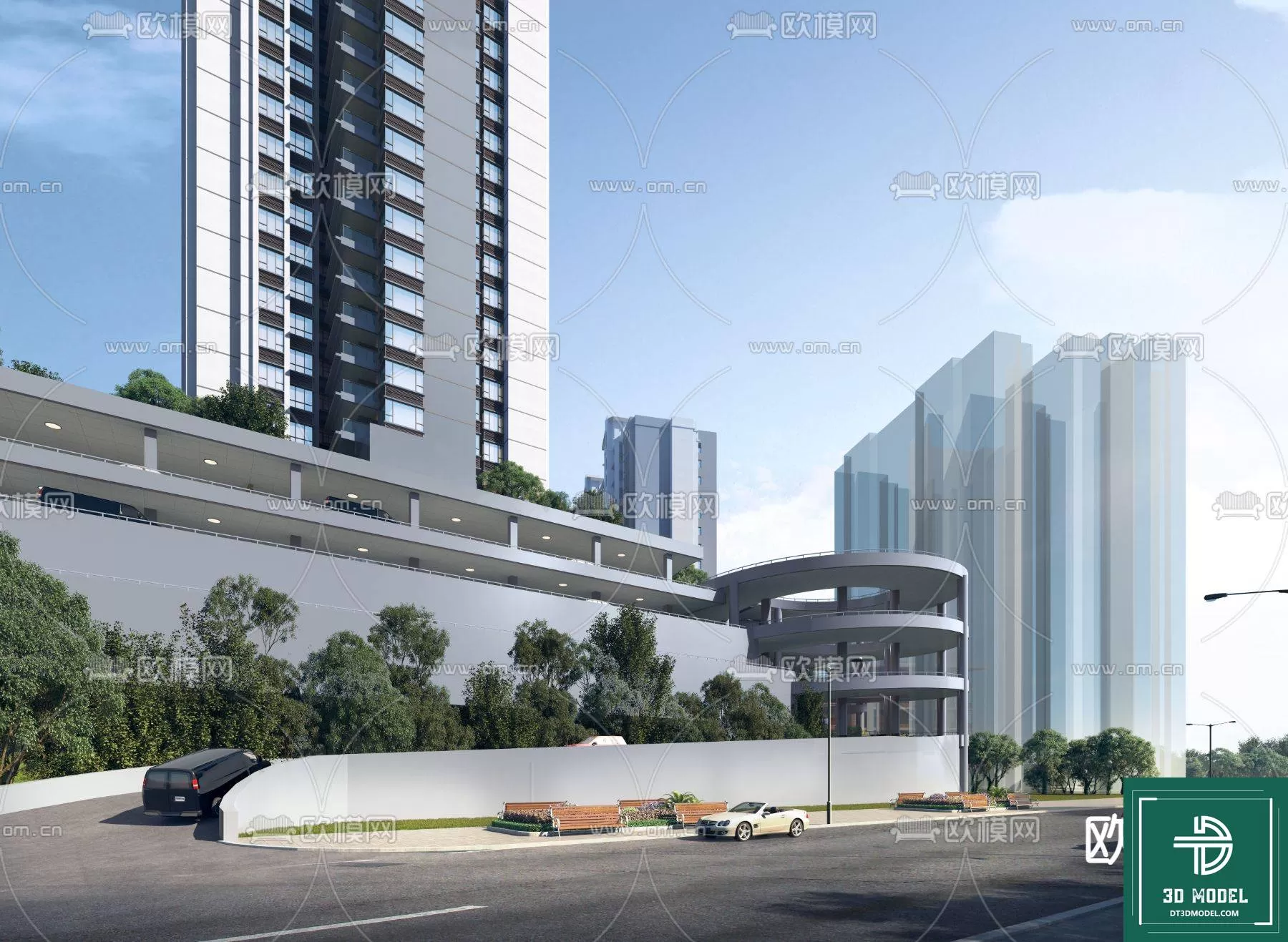 BUILDING 3D MODELS – EXTERIOR – 3D – 063