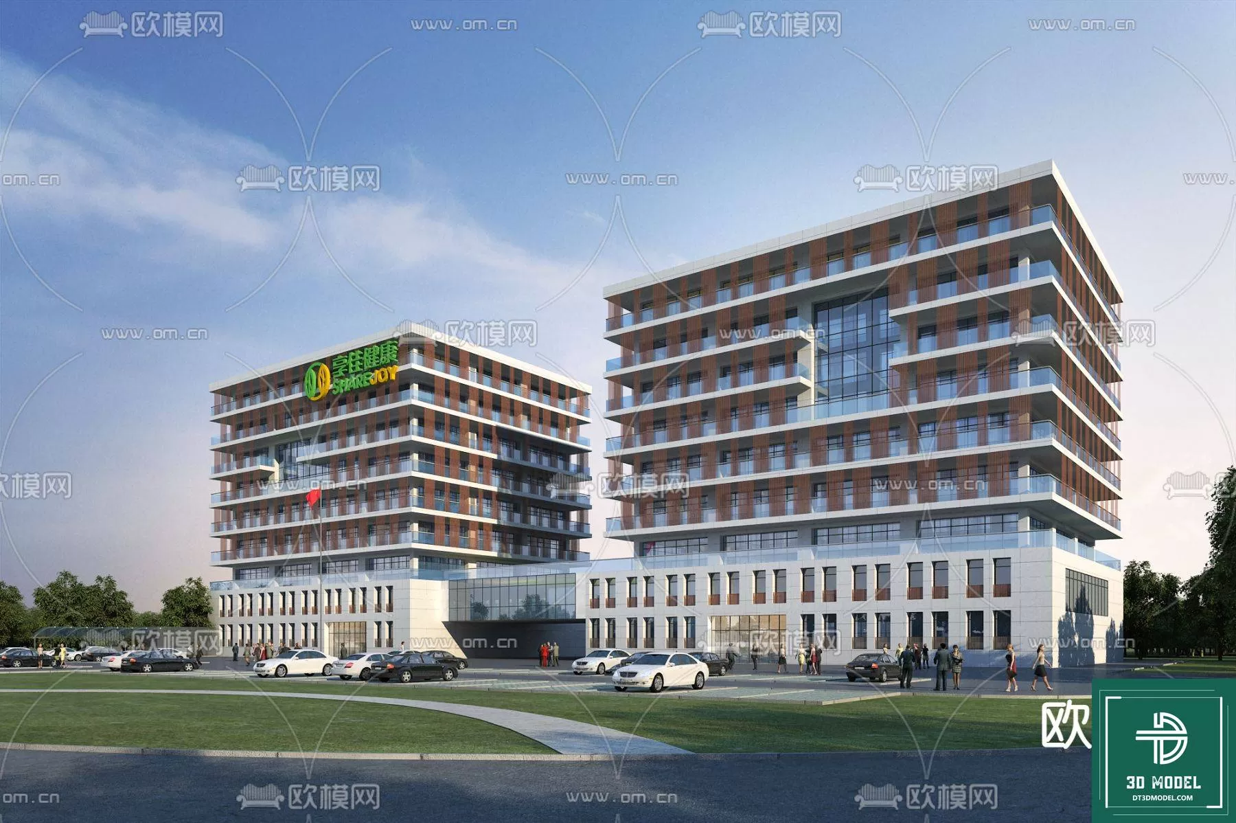 BUILDING 3D MODELS – EXTERIOR – 3D – 066