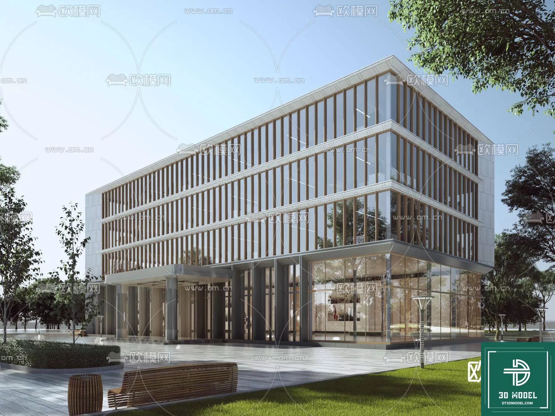 BUILDING 3D MODELS – EXTERIOR – 3D – 067