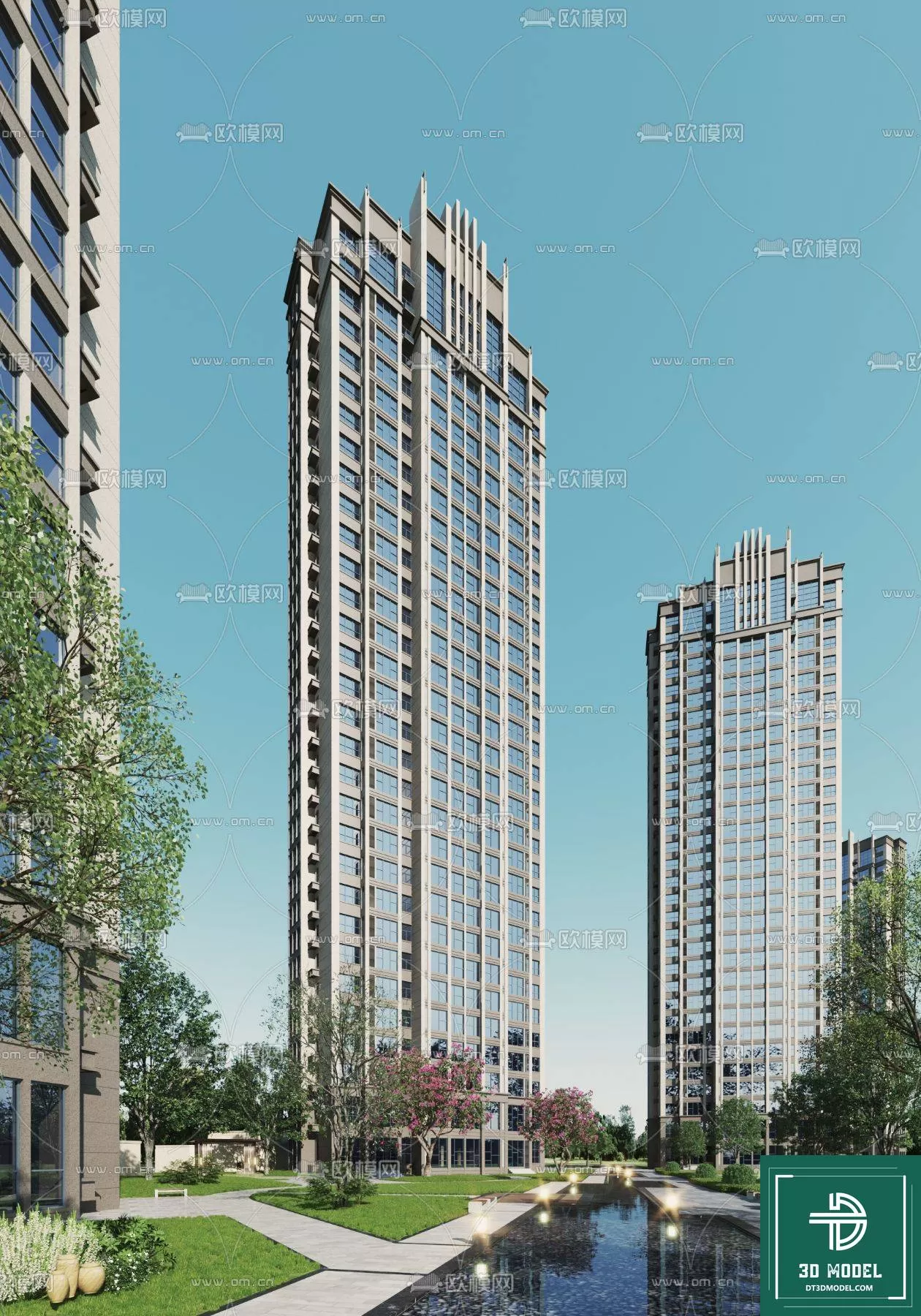 BUILDING 3D MODELS – EXTERIOR – 3D – 069