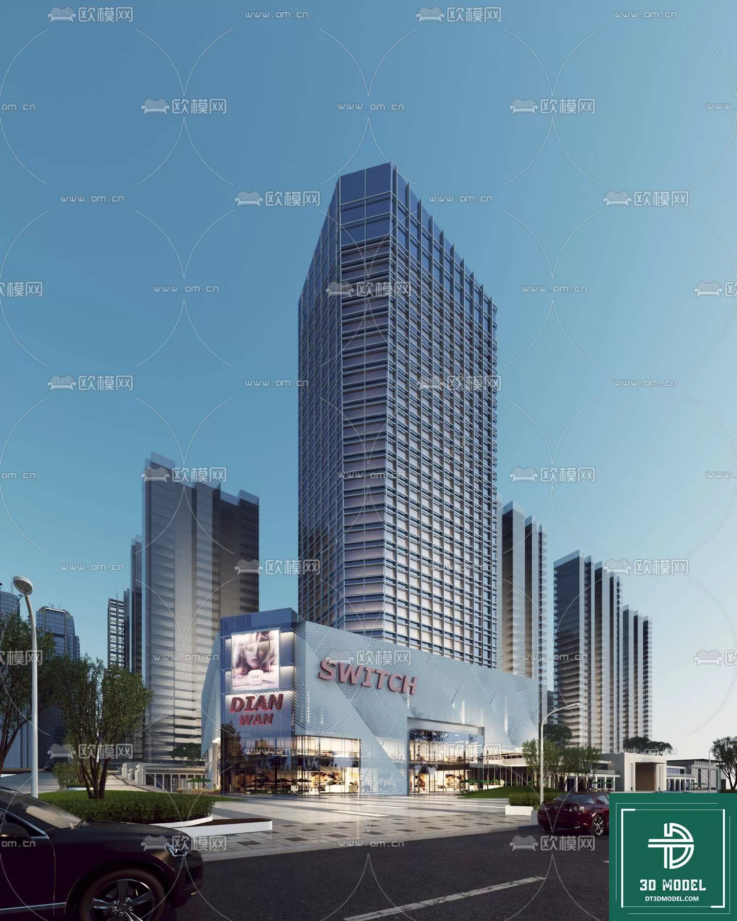 BUILDING 3D MODELS – EXTERIOR – 3D – 071