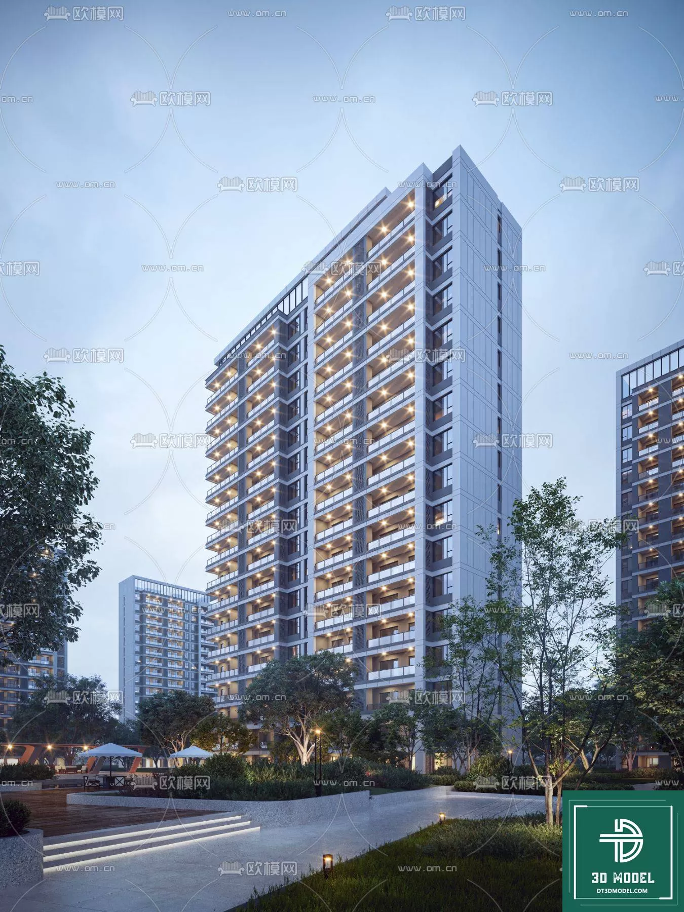 BUILDING 3D MODELS – EXTERIOR – 3D – 072