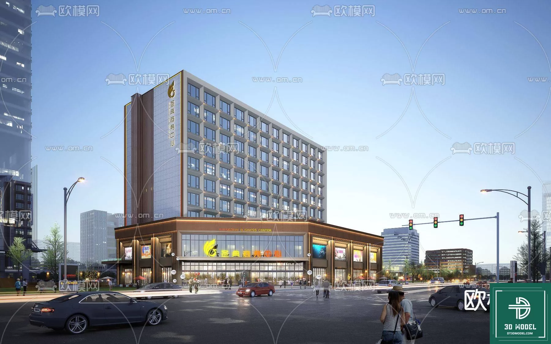 BUILDING 3D MODELS – EXTERIOR – 3D – 073