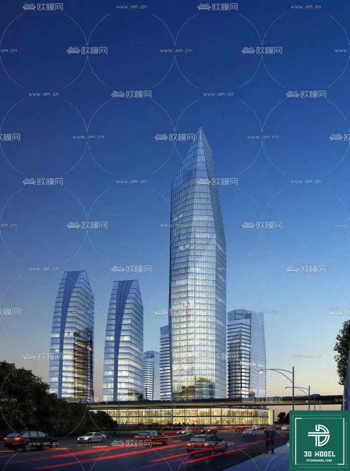 BUILDING 3D MODELS – EXTERIOR – 3D – 074