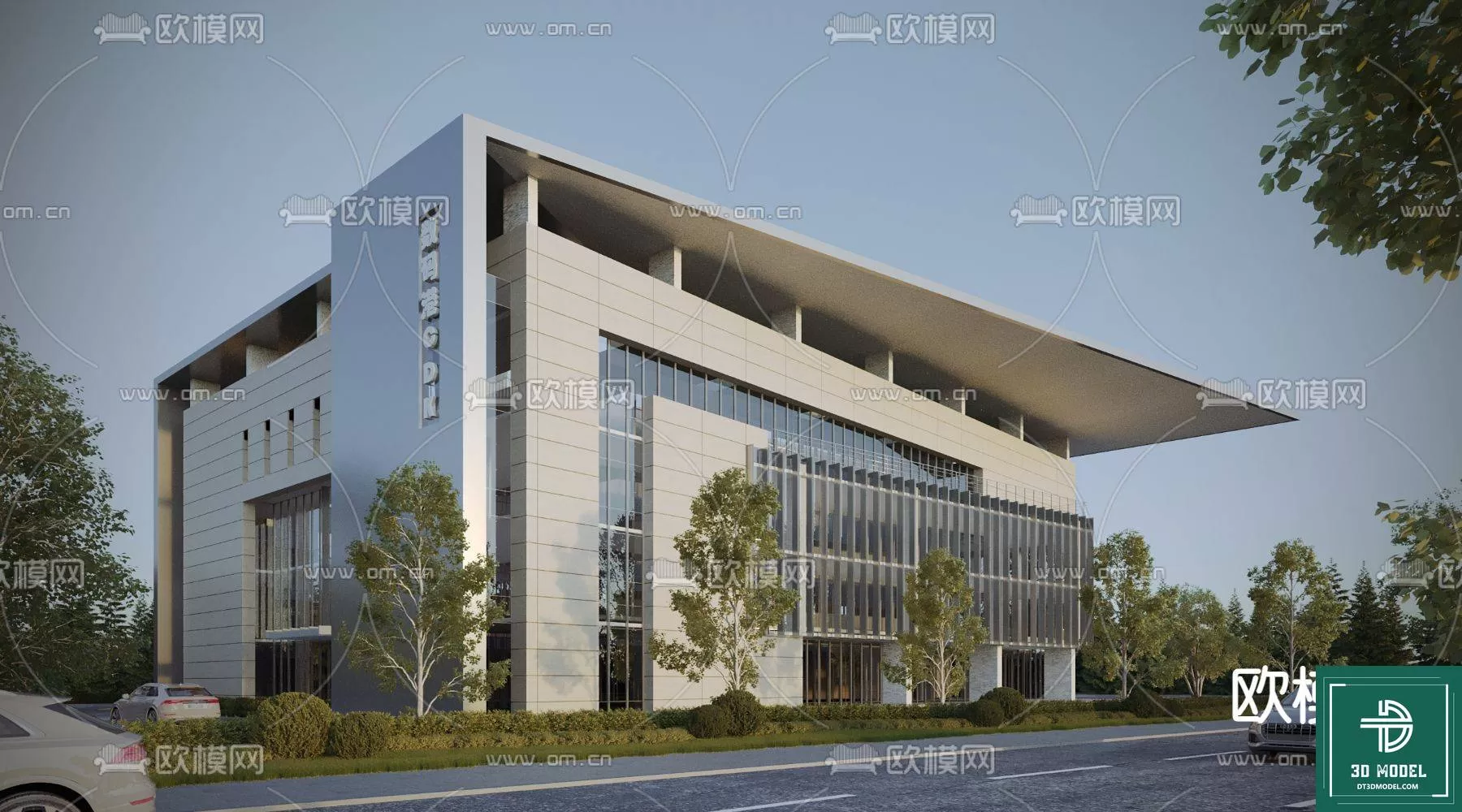 BUILDING 3D MODELS – EXTERIOR – 3D – 075