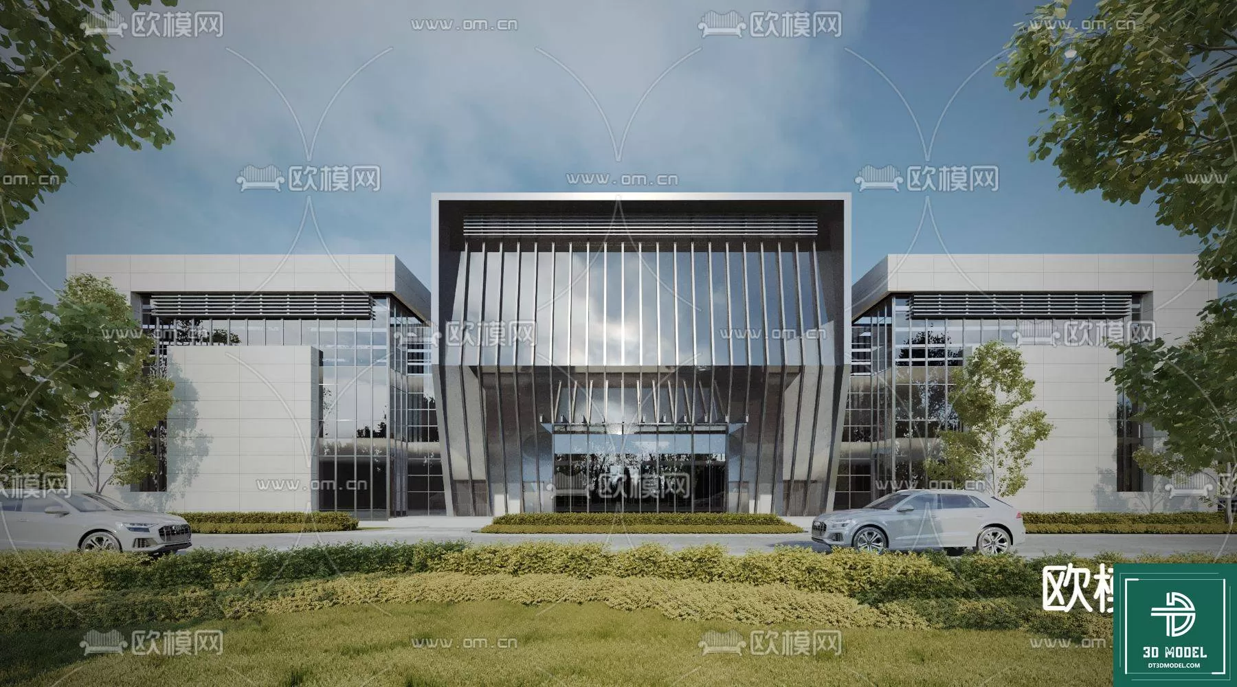 BUILDING 3D MODELS – EXTERIOR – 3D – 076