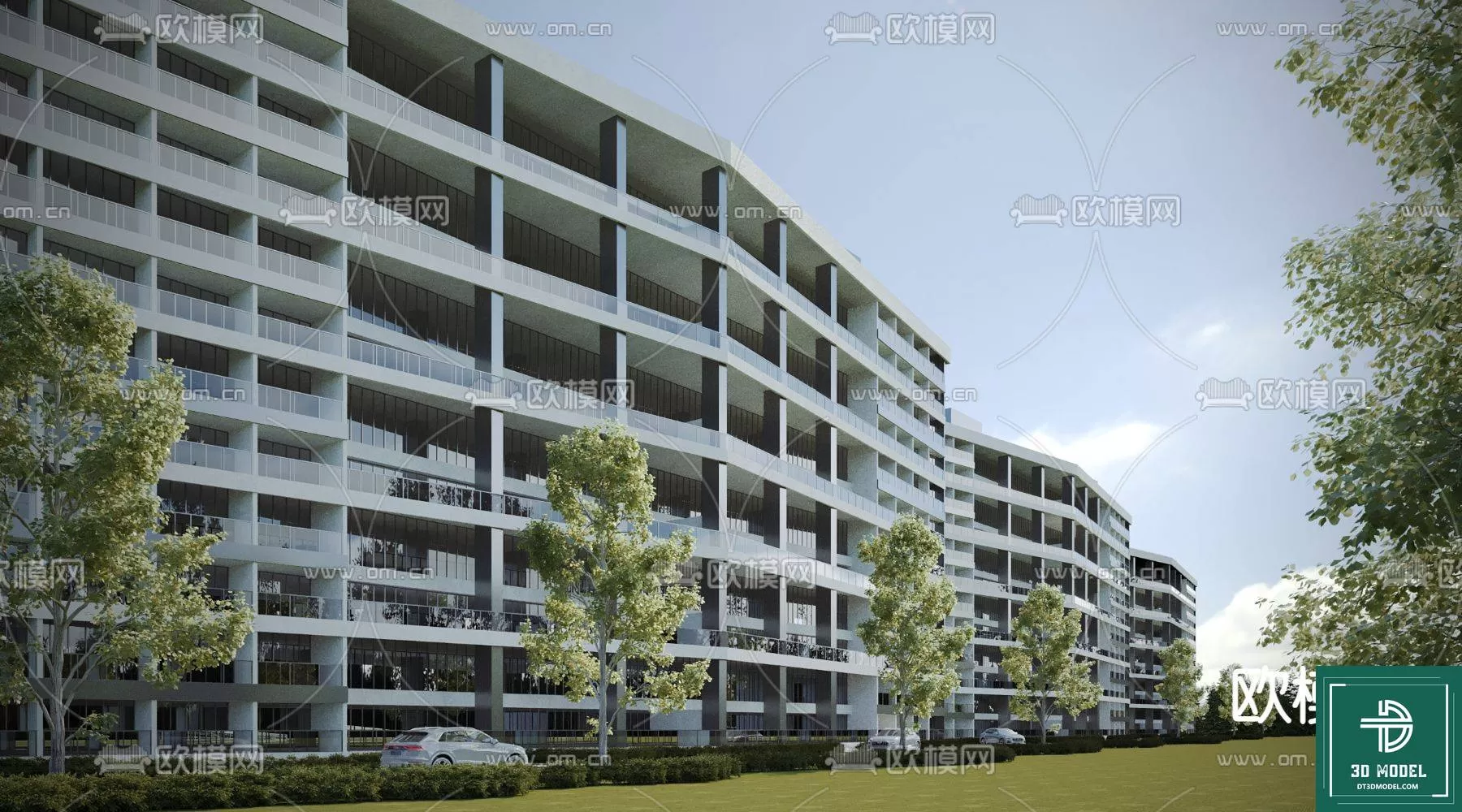 BUILDING 3D MODELS – EXTERIOR – 3D – 079