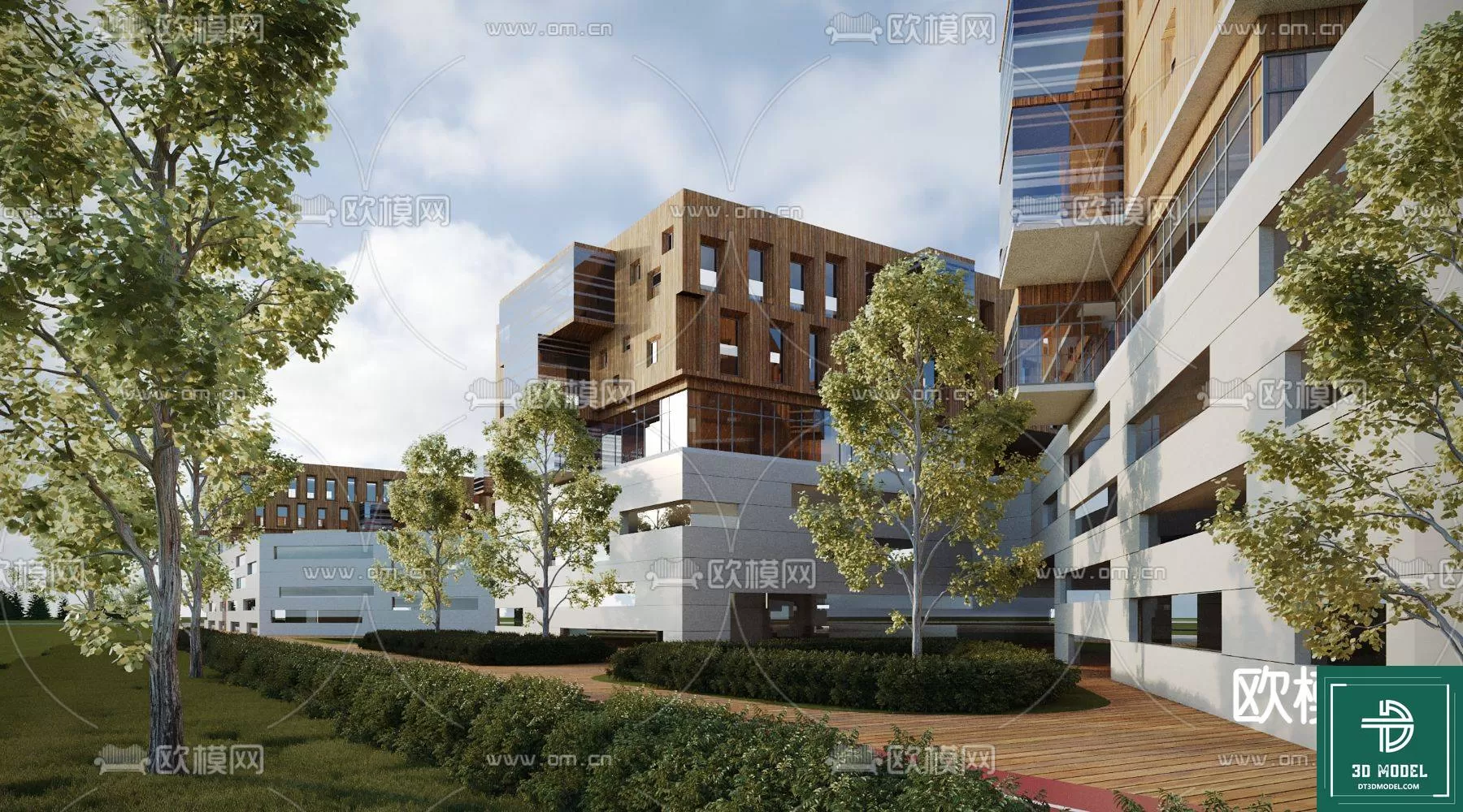 BUILDING 3D MODELS – EXTERIOR – 3D – 080