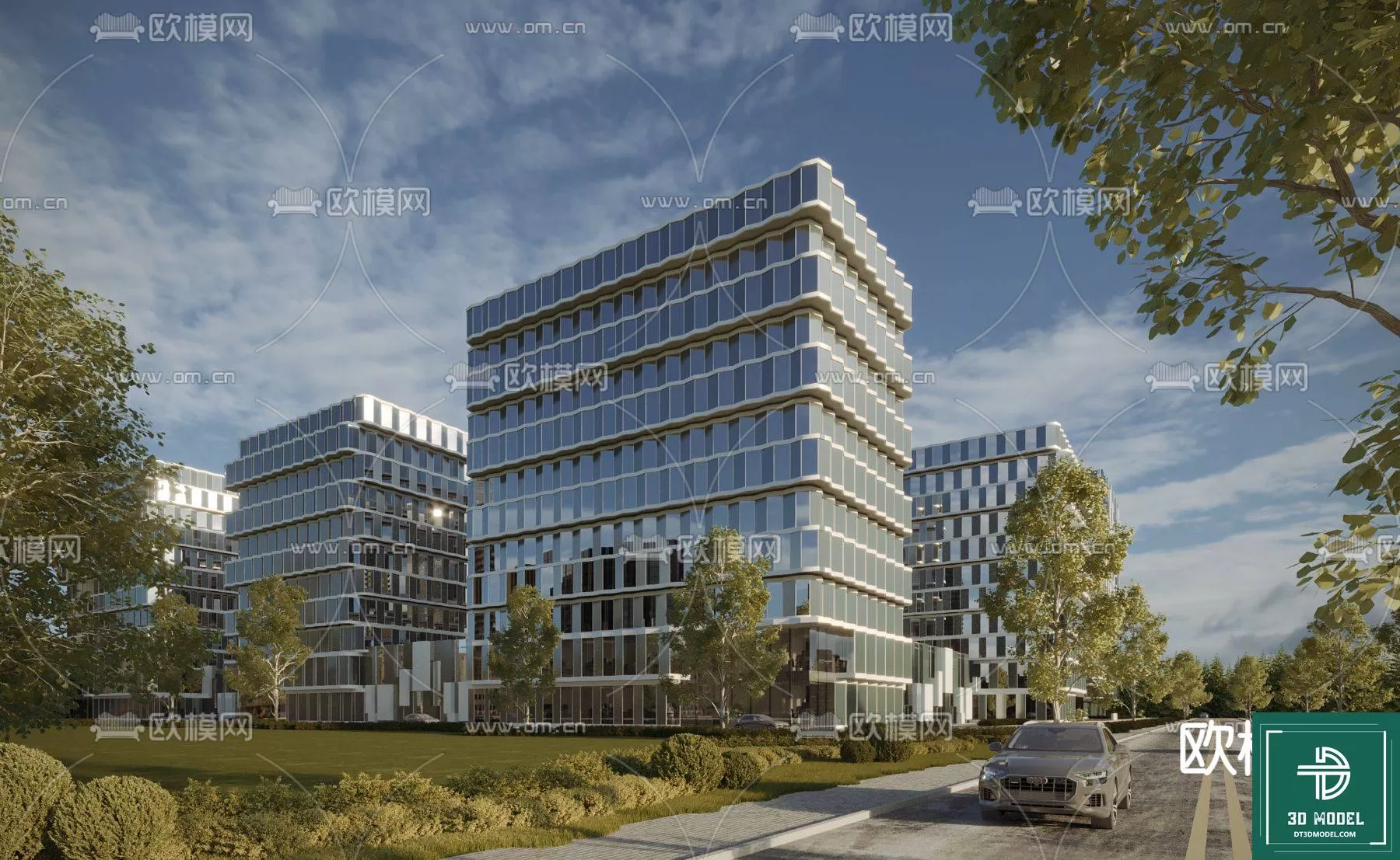 BUILDING 3D MODELS – EXTERIOR – 3D – 082