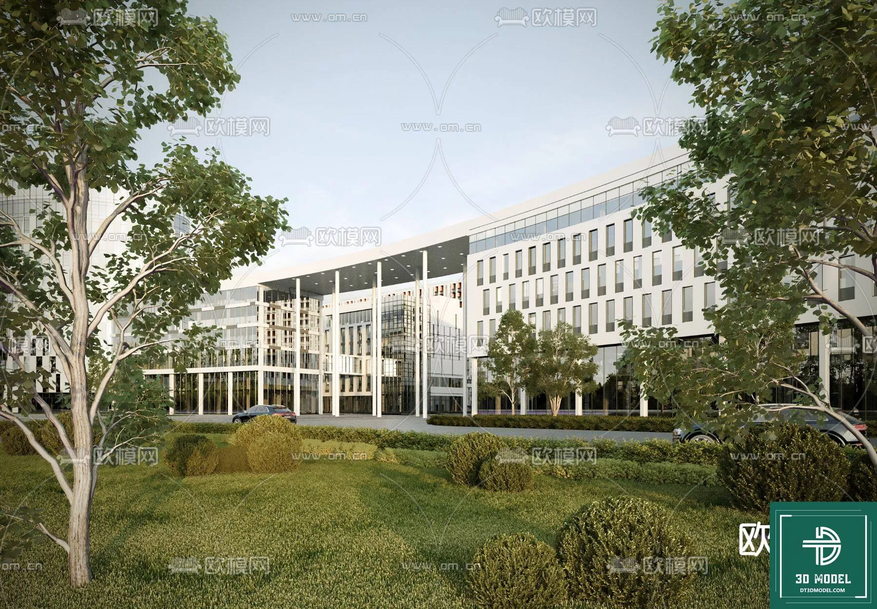 BUILDING 3D MODELS – EXTERIOR – 3D – 084