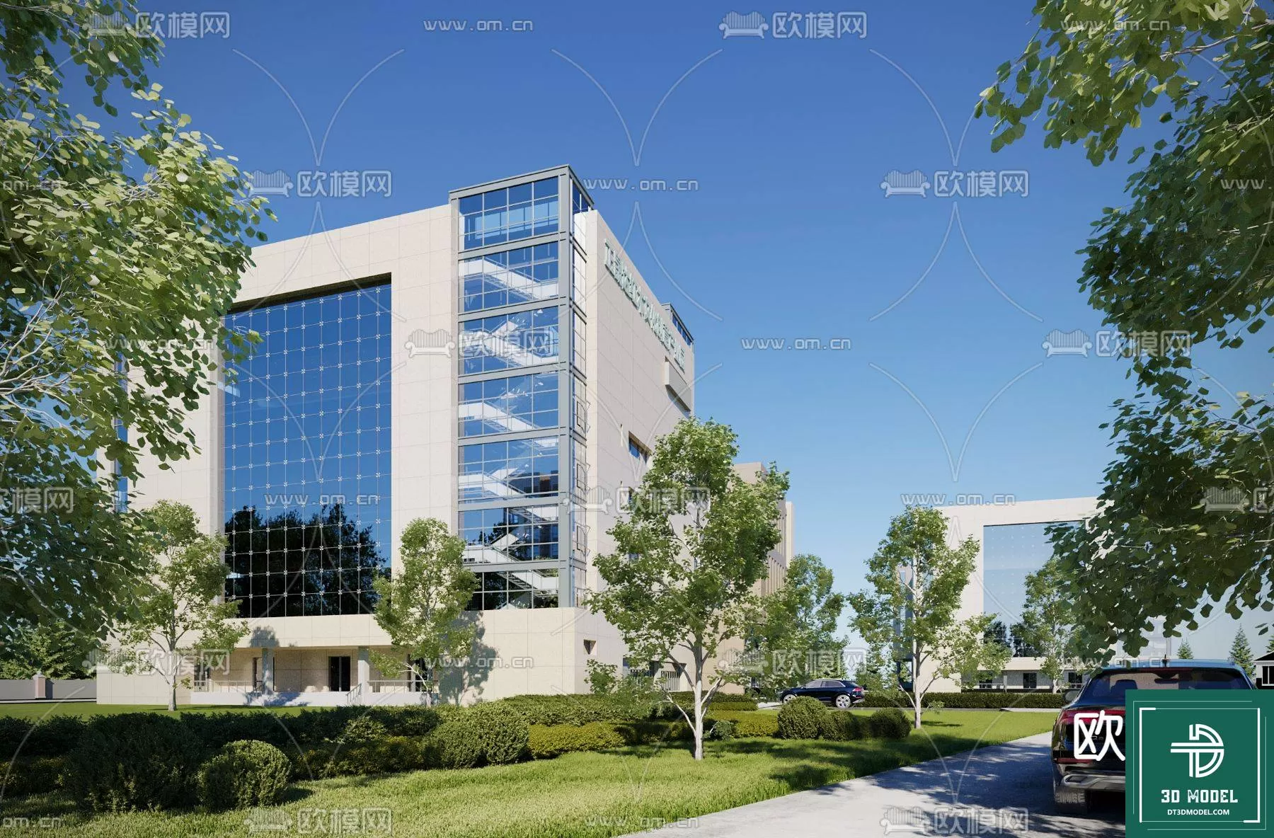 BUILDING 3D MODELS – EXTERIOR – 3D – 085
