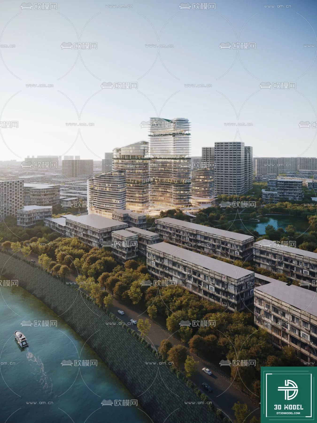 BUILDING 3D MODELS – EXTERIOR – 3D – 086