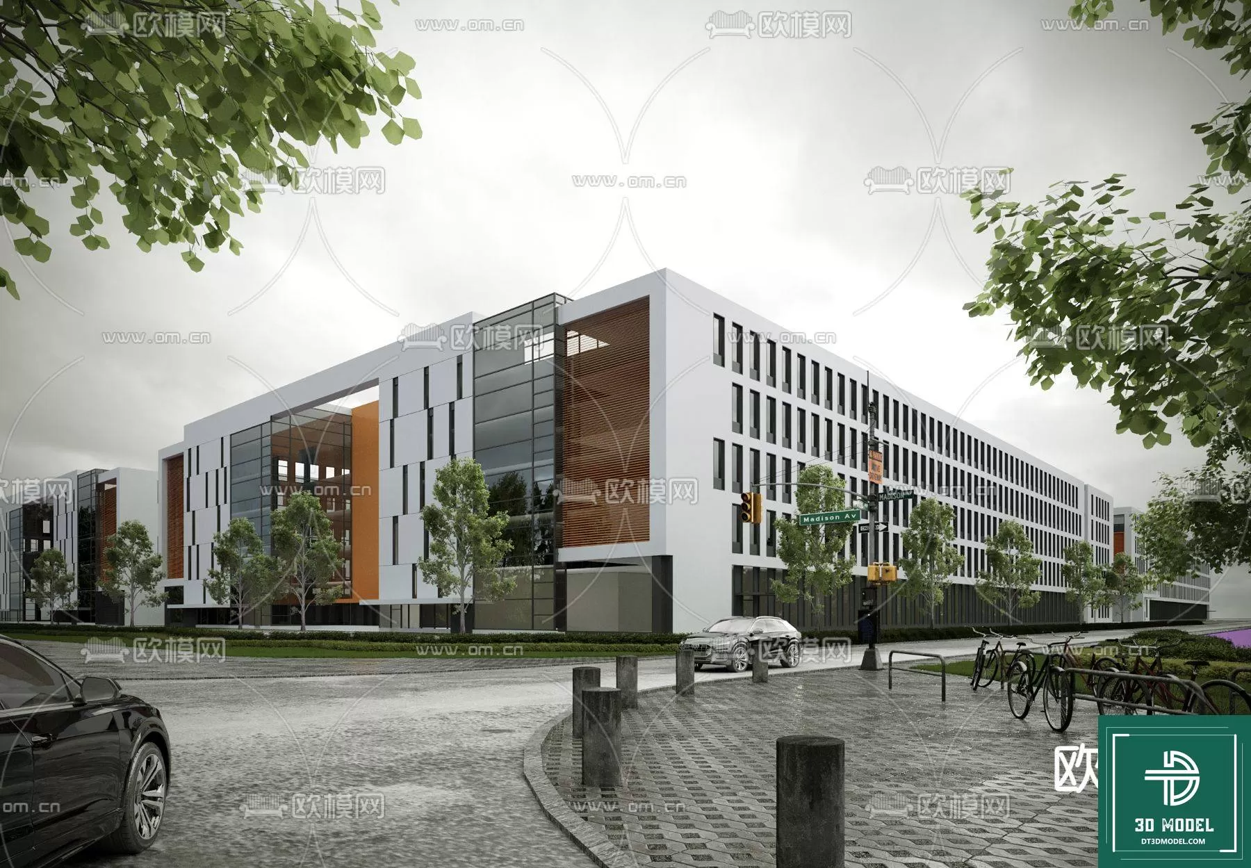 BUILDING 3D MODELS – EXTERIOR – 3D – 087