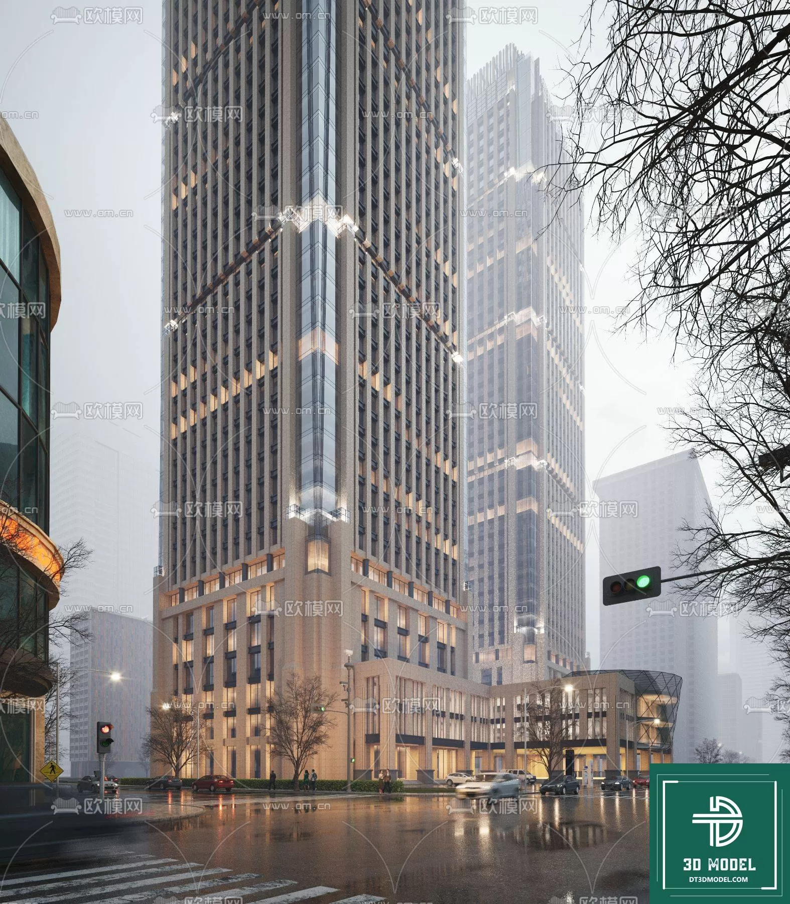 BUILDING 3D MODELS – EXTERIOR – 3D – 091